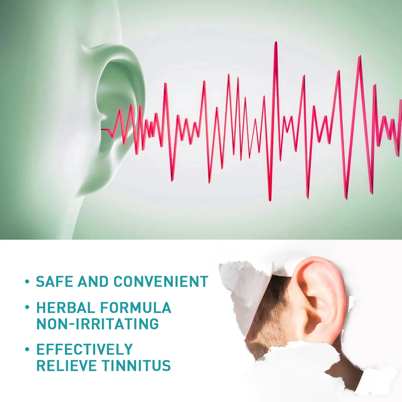 Ear Care Oil for Tinnitus and Ear Itching Support - West&Month 6 ear ringing oil relieve itch pain clean wax West Month 417 6488