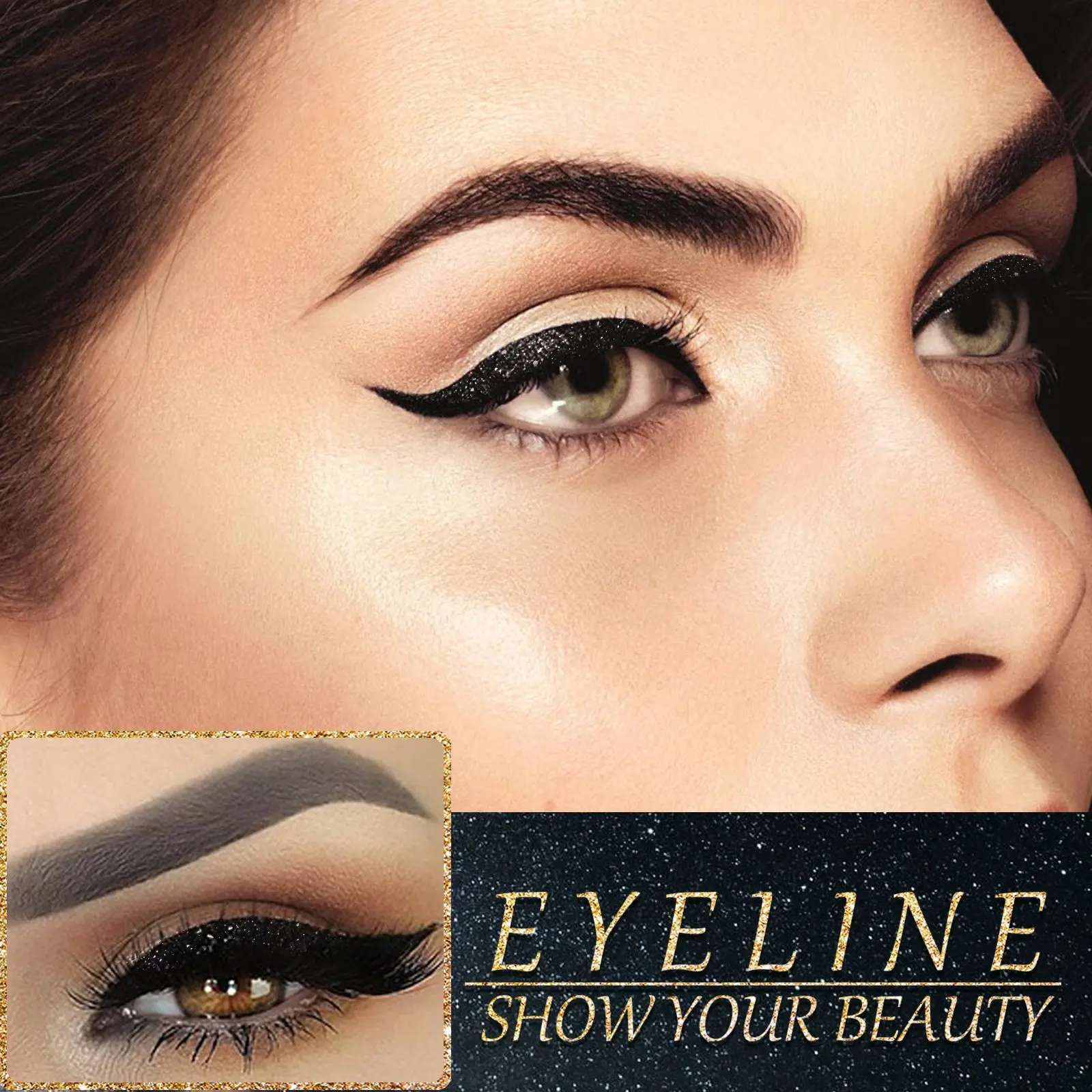 Self-Adhesive Curling False Eyelashes 4-Pair Set West&Month 6 eu us 4pairs eyelash eyeliner stickers West Month 027 1451