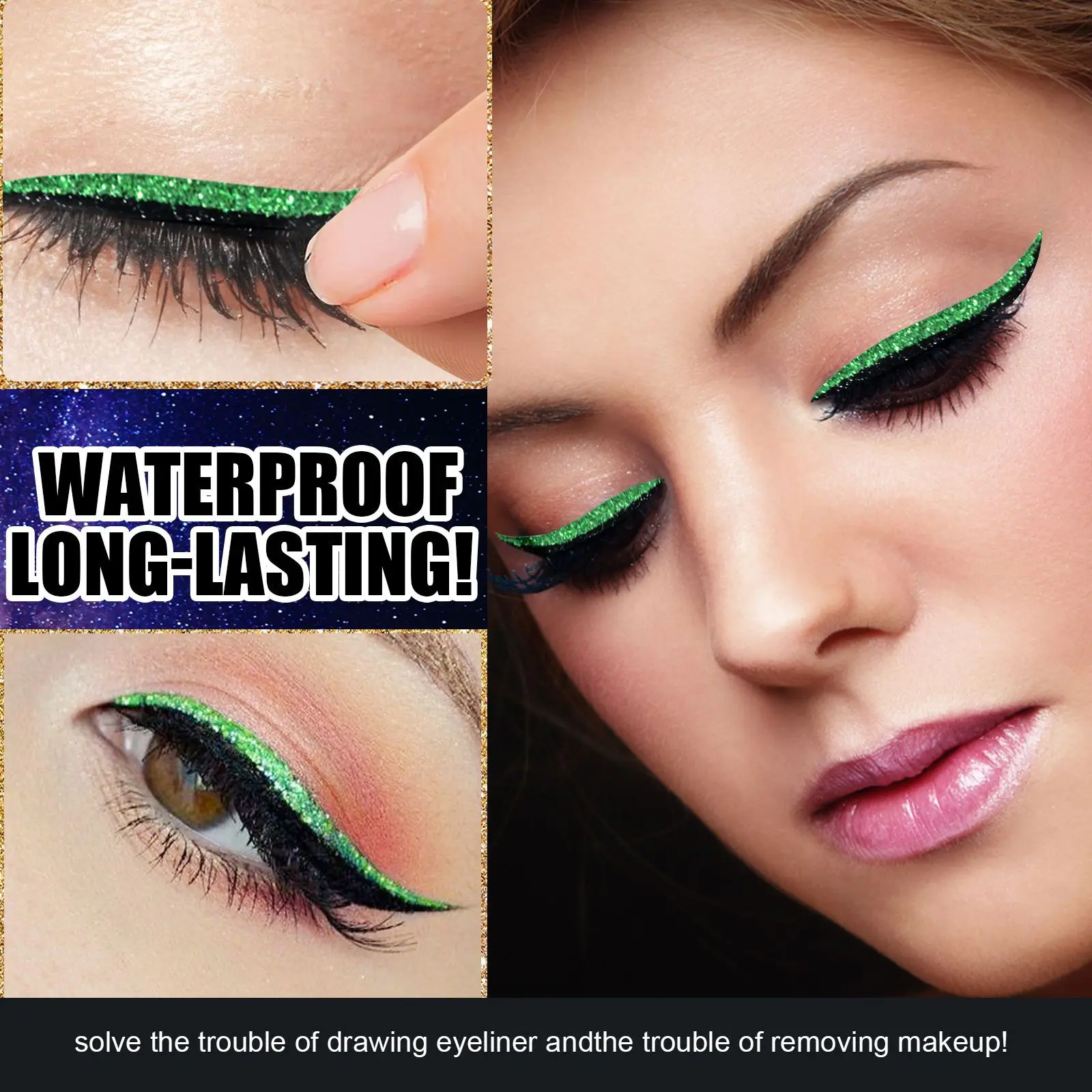 Self-Adhesive Curling False Eyelashes 4-Pair Set West&Month 7 eu us 4pairs eyelash eyeliner stickers West Month 027 1452