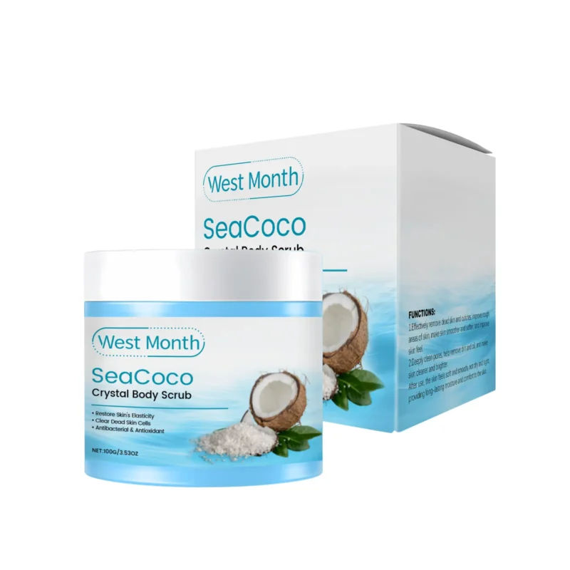 exfoliating body scrub soft crystal West Month 744 10469