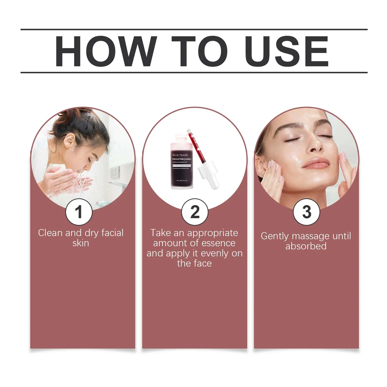 Exfoliating and Brightening Serum with Salicylic Acid - West&Month 4 exfoliating brightening serum moisturizing West Month 008 1206
