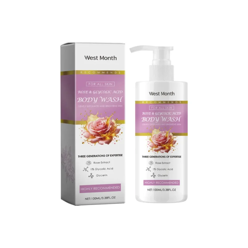 exfoliating shower gel protect improve dry West Month 749 10521