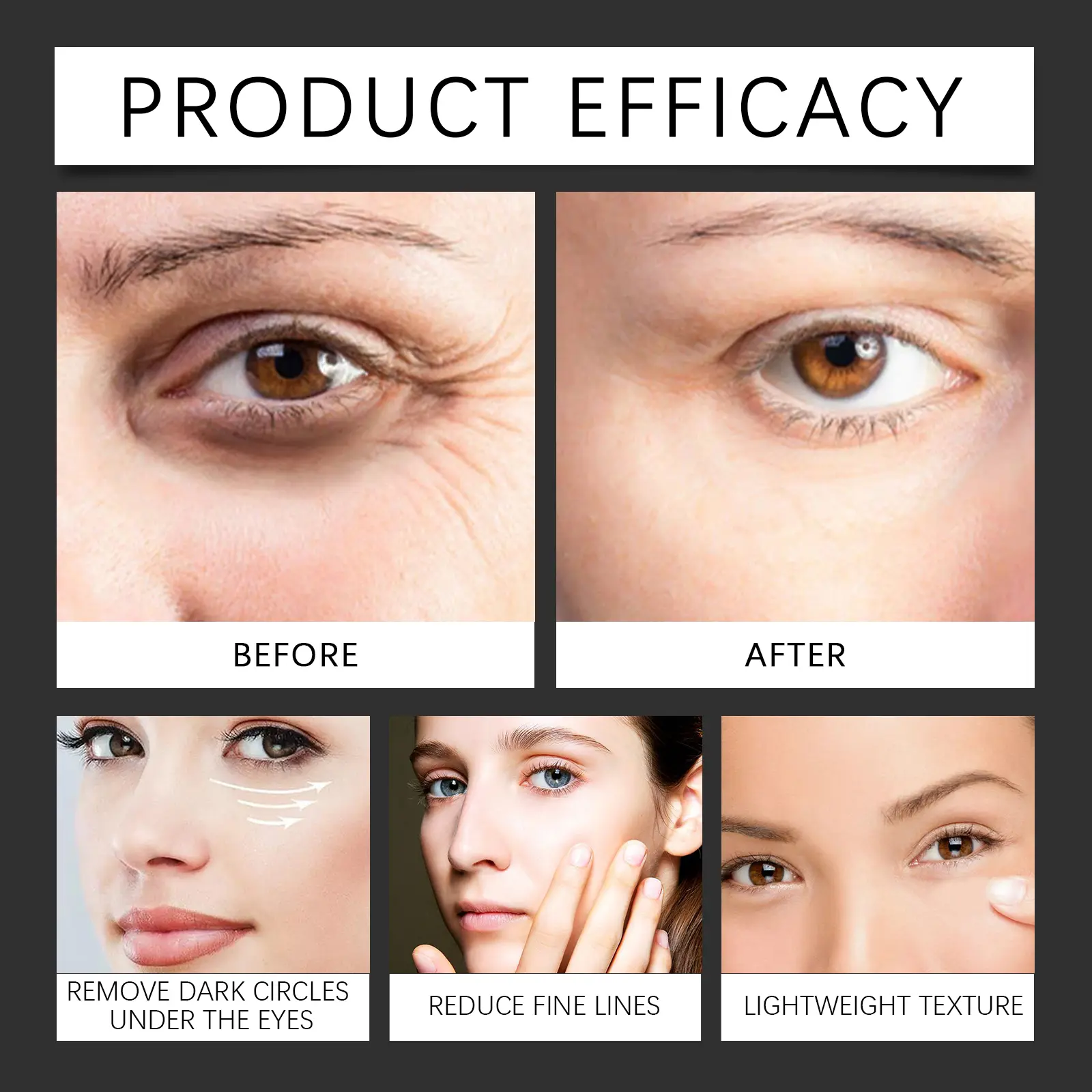 Firming Moisturizing Eye Cream with Collagen & Niacinamide - West&Month 9 eye cream firm moisturize tender daily West Month 649 9399