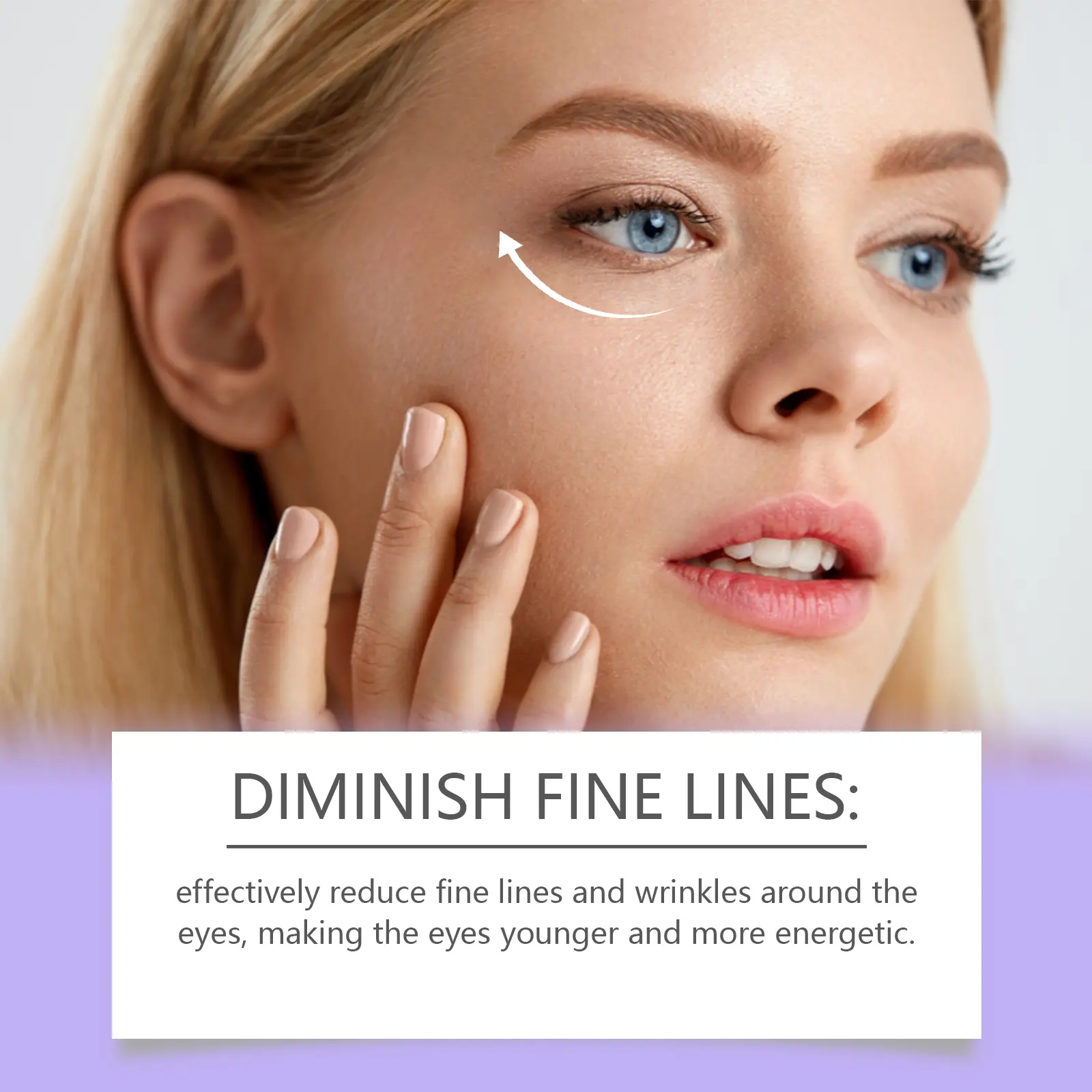 Eye Cream for Fine Lines & Moisturizing Repair - West&Month 7 eye cream moisturize reduce lines gentle repair West Month 606 8911