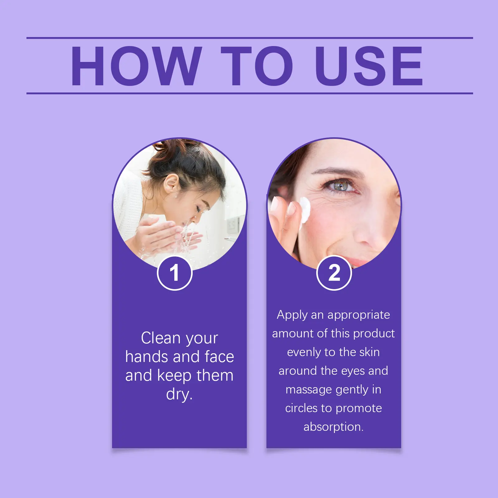 Eye Cream for Fine Lines & Moisturizing Repair - West&Month 4 eye cream moisturize reduce lines gentle repair West Month 606 8913