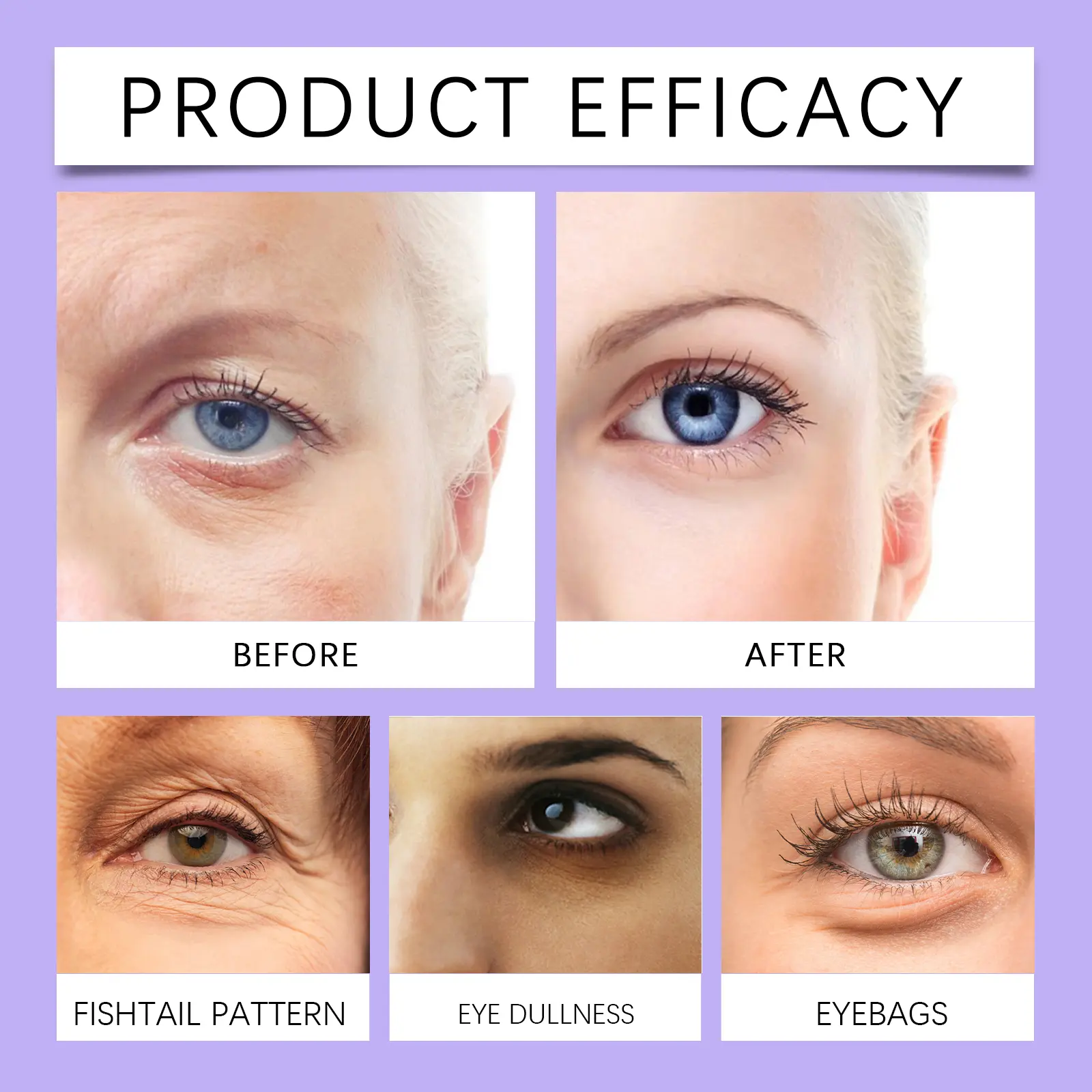 Eye Cream for Fine Lines & Moisturizing Repair - West&Month 9 eye cream moisturize reduce lines gentle repair West Month 606 8917