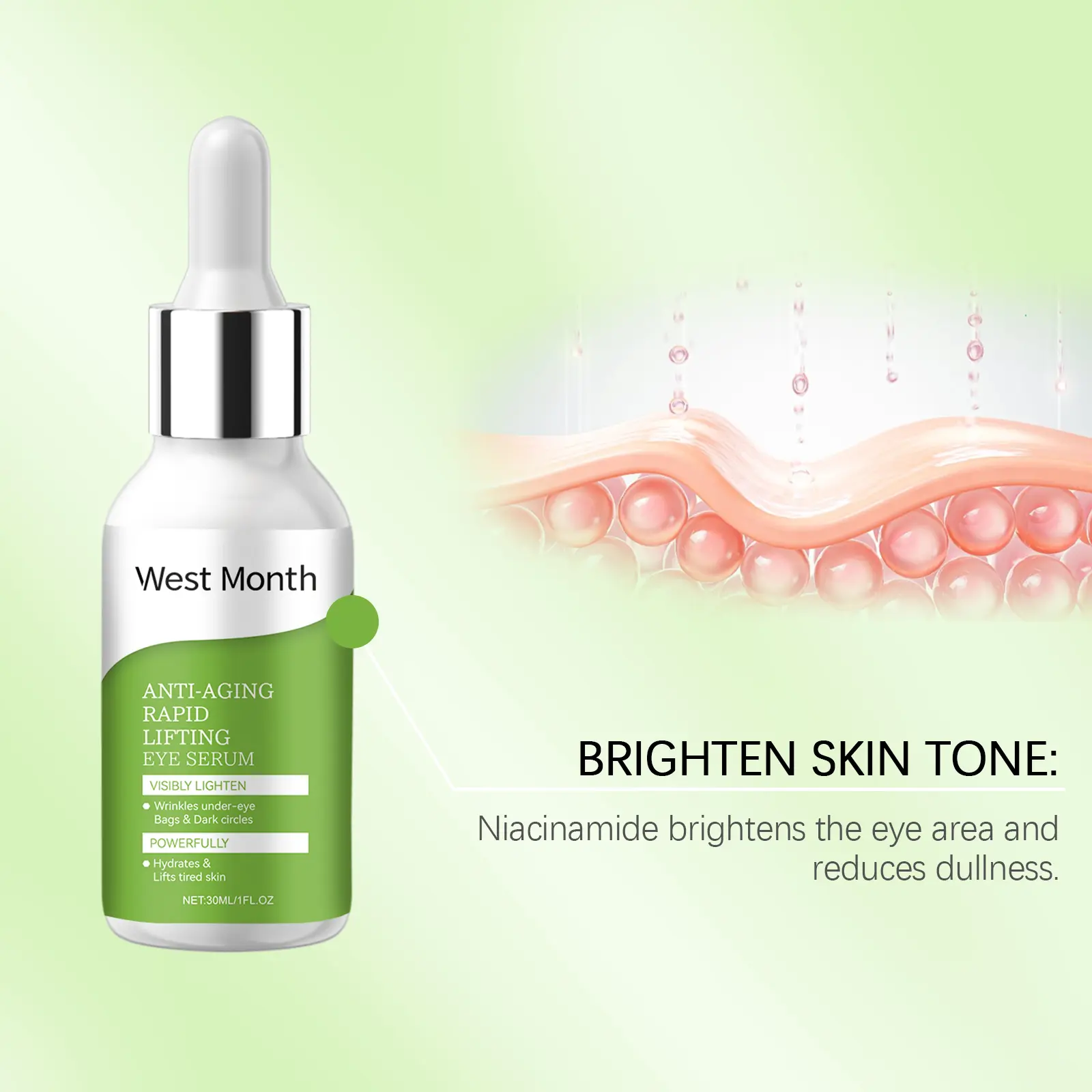 West&Month Eye Firming Essence for Moisturizing & Hydrating 6 eye essence moisturize light line lift firm West Month 608 8940