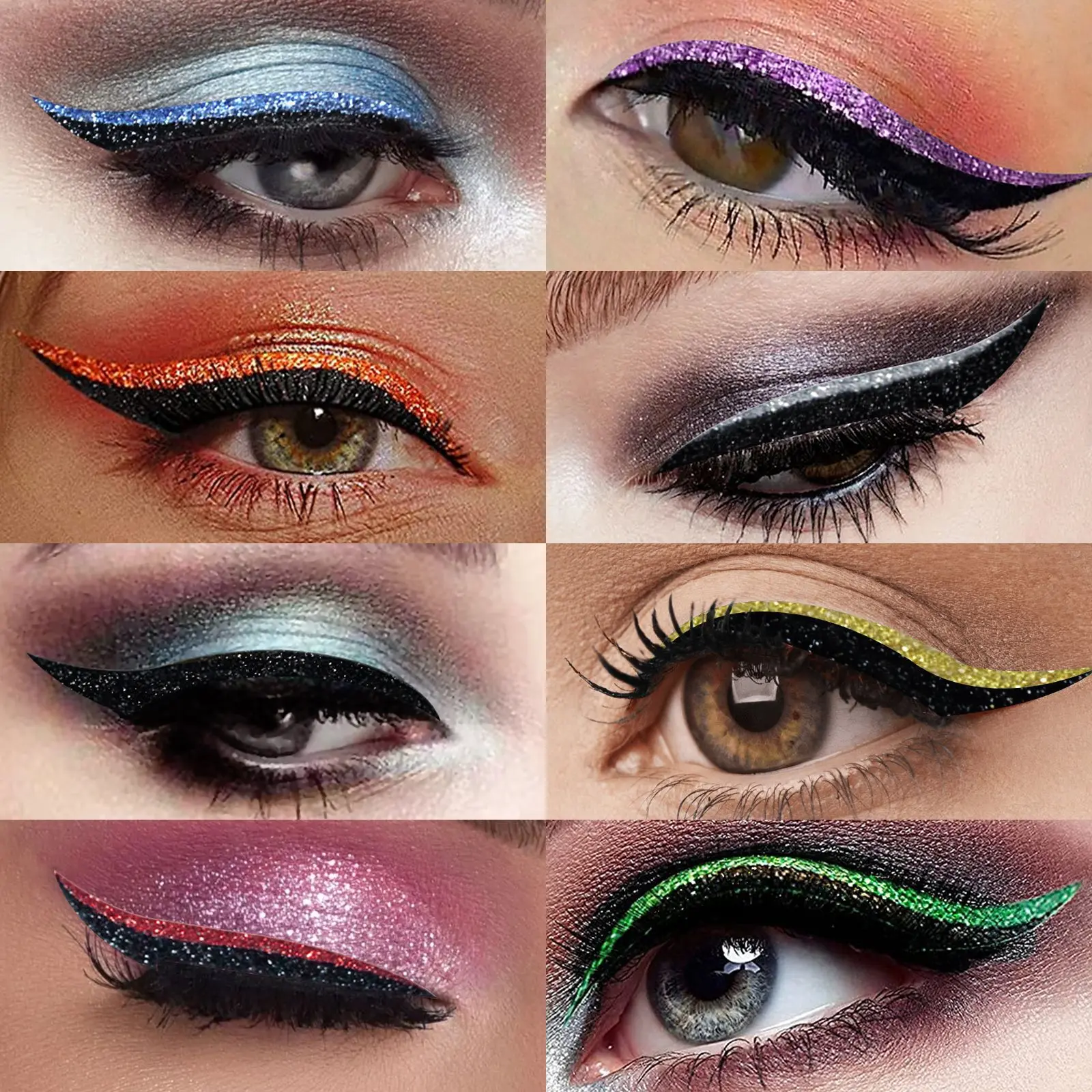 Self-Adhesive Double Eyelid Stickers for Stage Makeup - West&Month 4 eyeshadow stage makeup eu us eyeliner West Month 148 2964