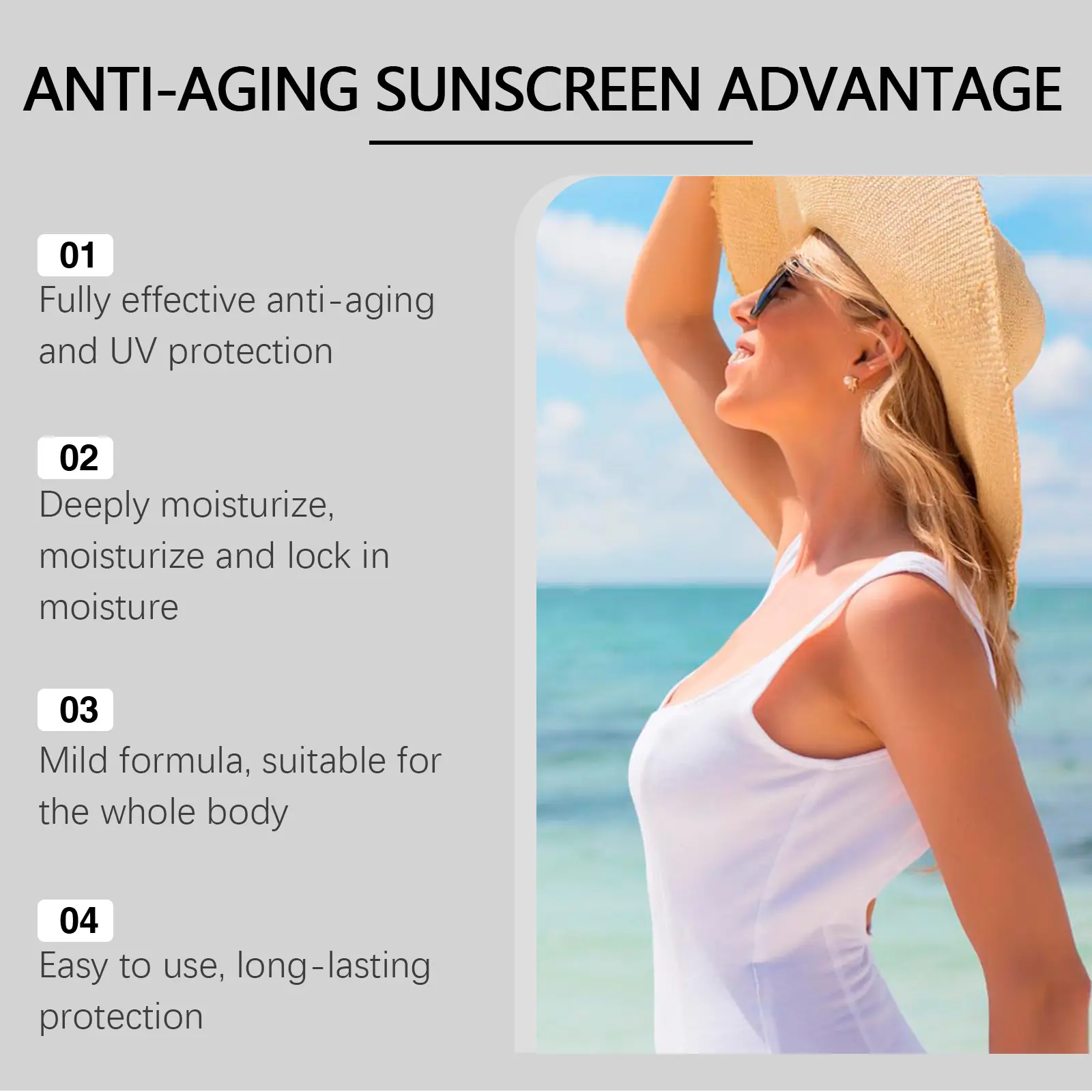 Hydrating Body Sunscreen with UV Protection - West&Month 7 face body protection cream nourish protect refresh West Month 505 7727