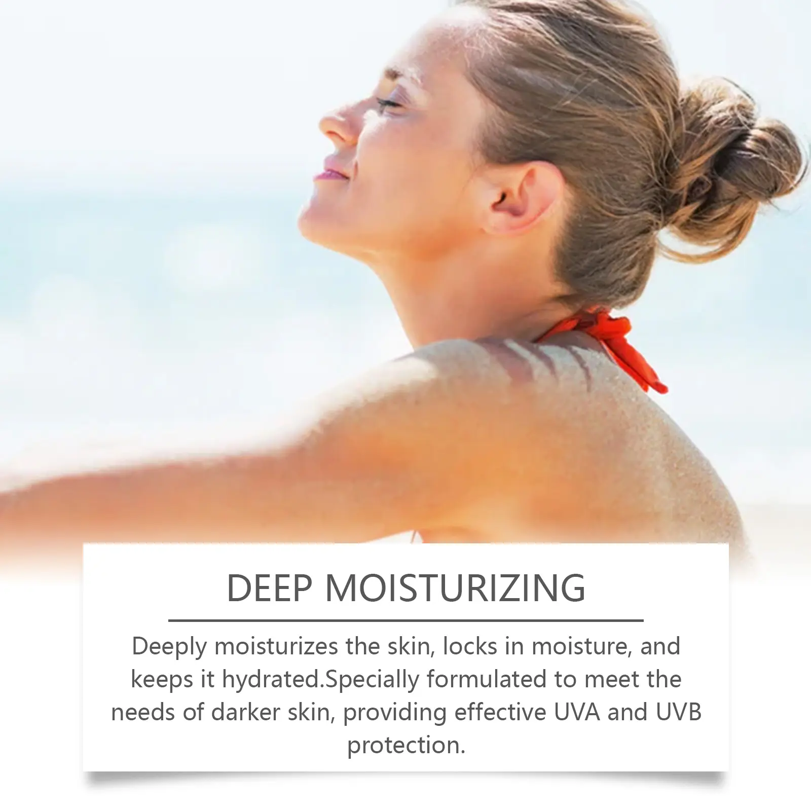 Hydrating Body Sunscreen with UV Protection - West&Month 8 face body protection cream nourish protect refresh West Month 505 7728