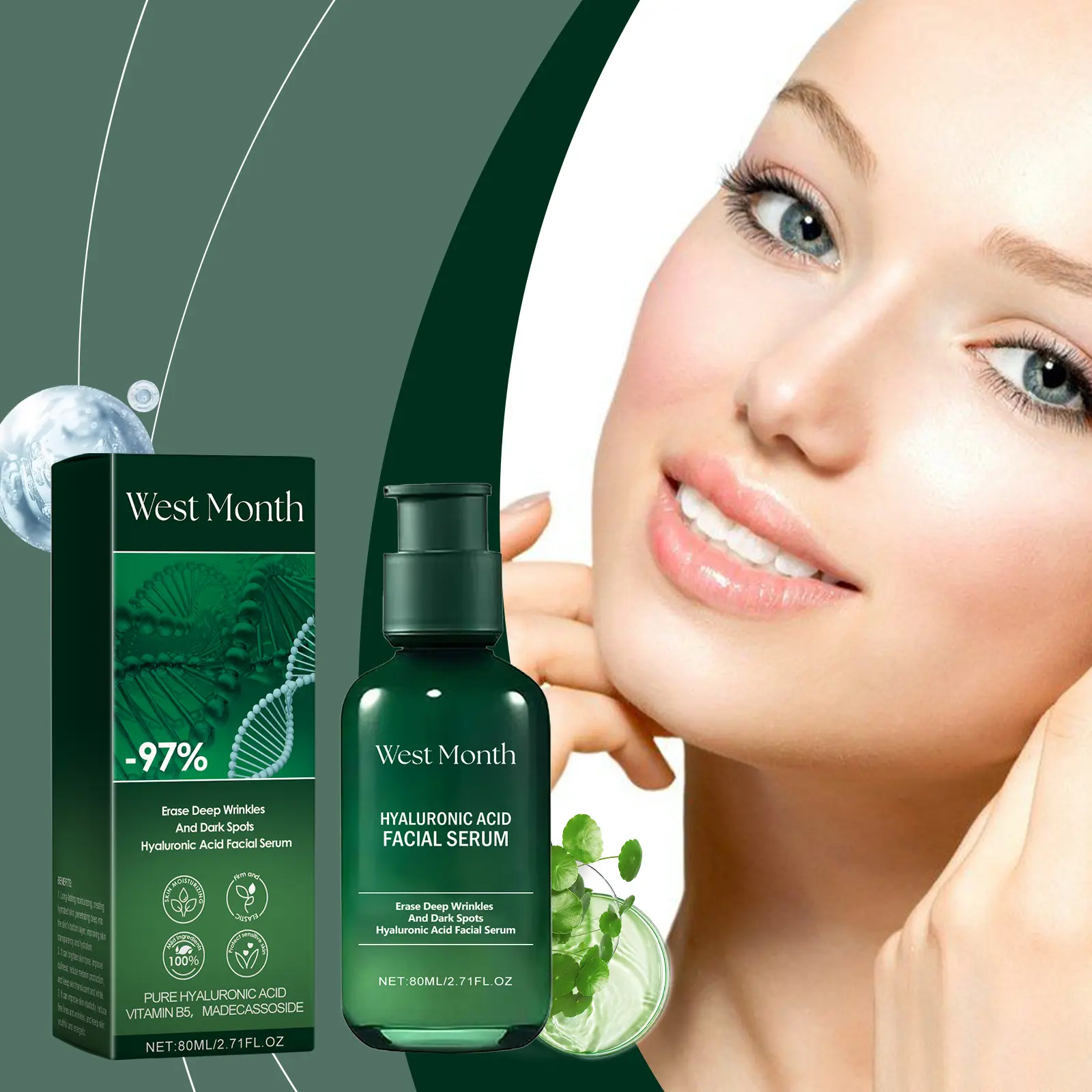 Gentle Moisturizing Face Essence for Radiant Skin - West&Month 2 face moisturizing essence gentle refresh West Month 453 6973