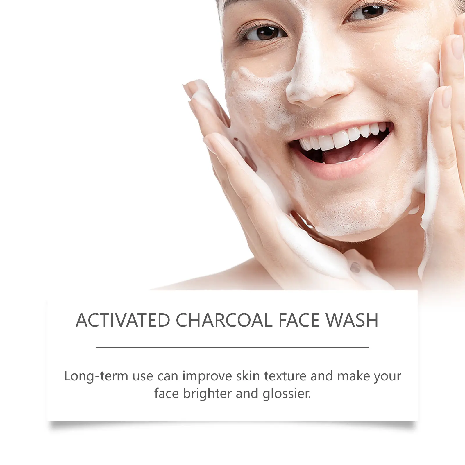 Gentle Exfoliating Facial Cleanser - Hydrating & Non-Tightening - West&Month 7 facial cleanser gentle pore exfoliate hydrate West Month 480 7366