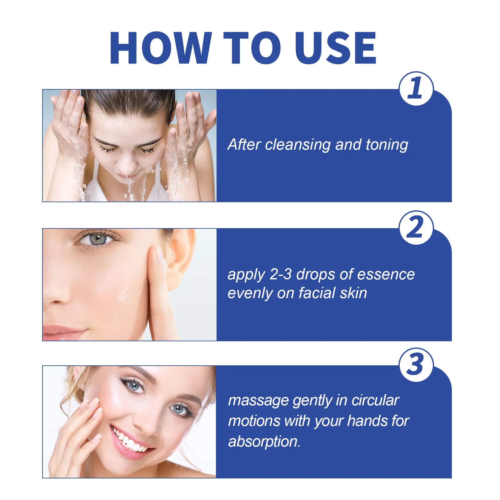 Anti-Aging Facial Essence to Lighten Fine Lines & Firm Skin - West&Month 4 facial essence lighten lines firm hydrate West Month 440 6790