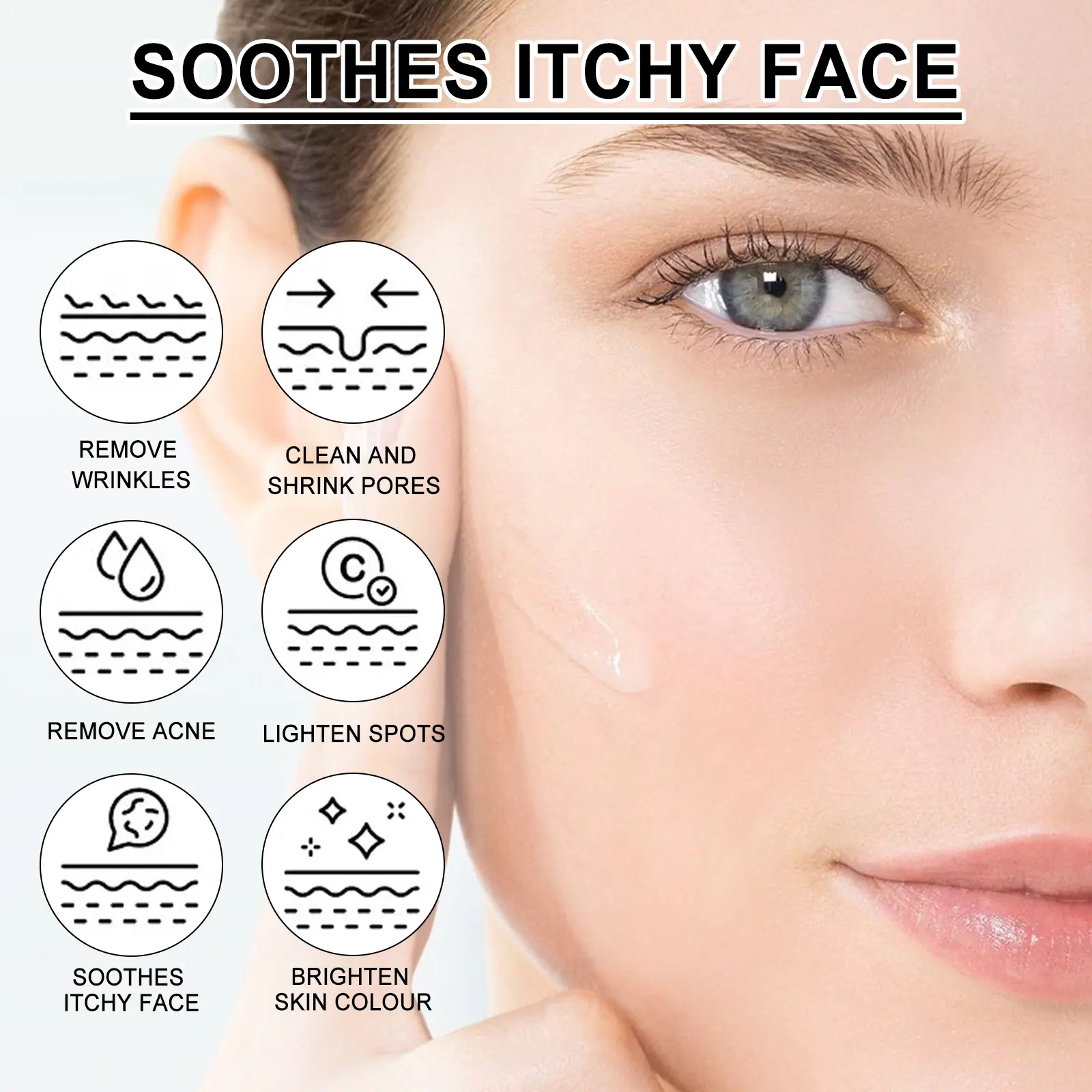 Anti-Aging Facial Essence to Lighten Fine Lines & Firm Skin - West&Month 7 facial essence lighten lines firm hydrate West Month 440 6793