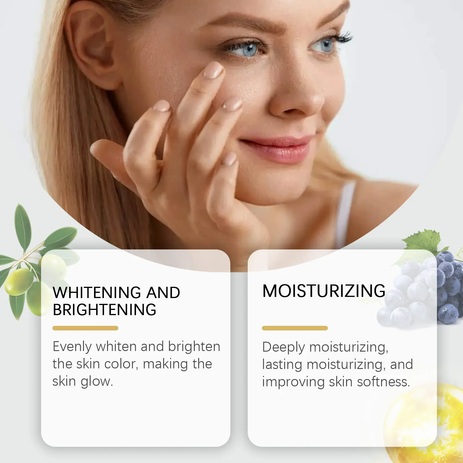 Hydrating Brightening Facial Essence with Grape Fruit Extract - West&Month 7 facial essence moisturize hydrate brighten West Month 527 8052