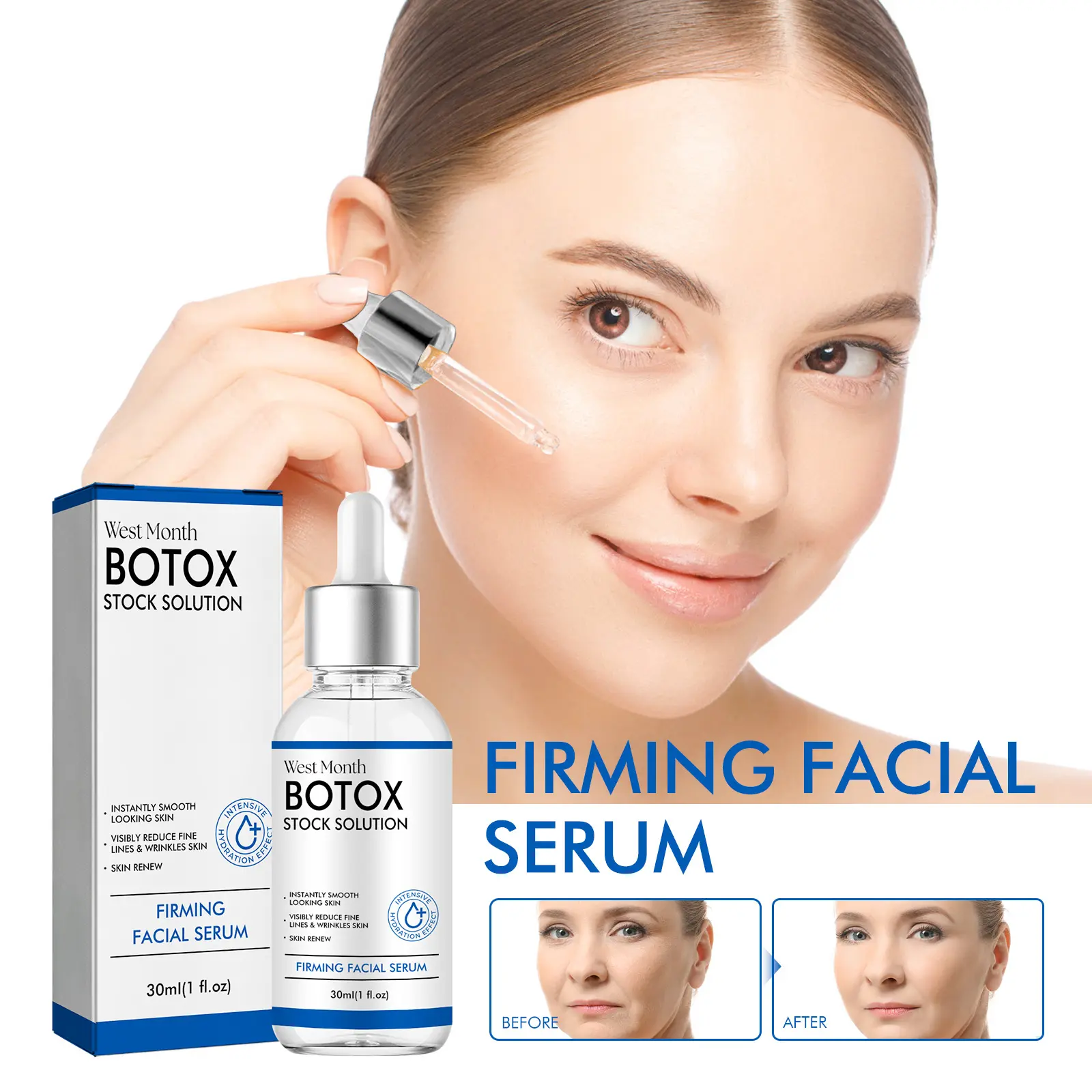 Hydrating Facial Essence for Radiant Skin & Elasticity - West&Month 2 facial essence nourish hydrate soften skin West Month 017 1317