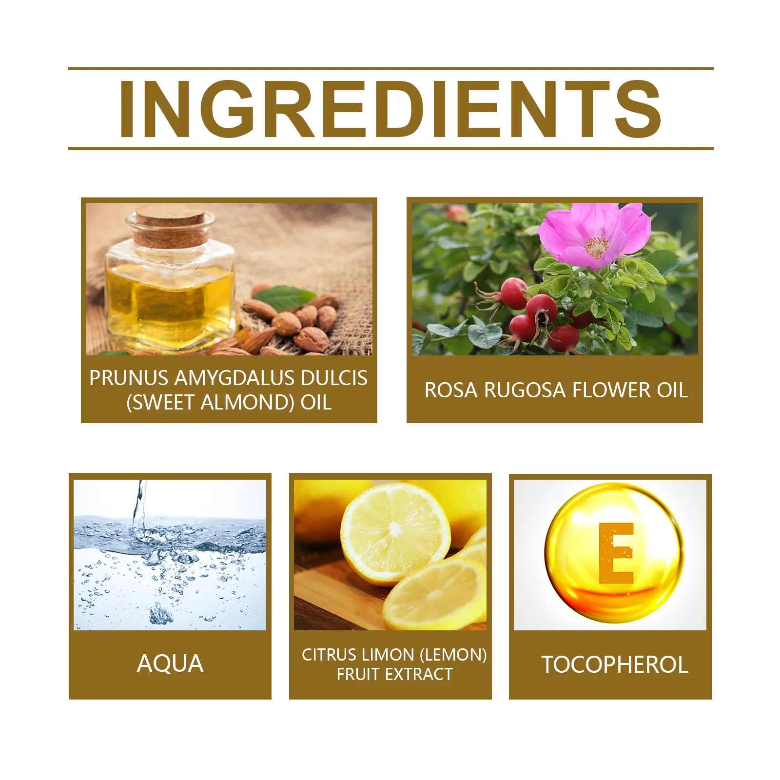 Brightening Facial Oil with Rose & Lemon Extract by West&Month 3 facial essential oil brighten darken hydrate West Month 516 7884
