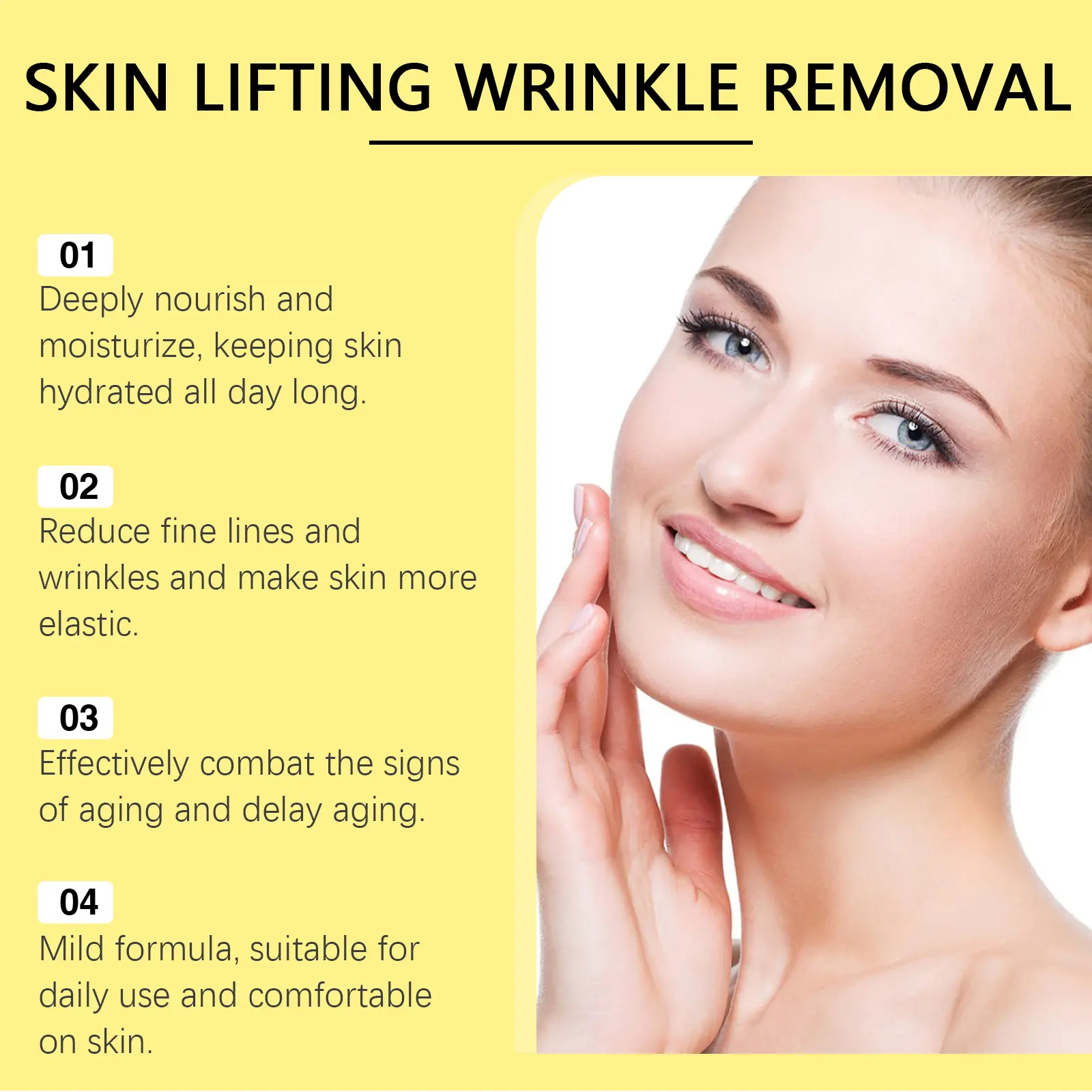 Firming Facial Essential Oil for Fine Lines and Wrinkles - West&Month 5 facial firming oil hydrate light line nourish West Month 305 4964