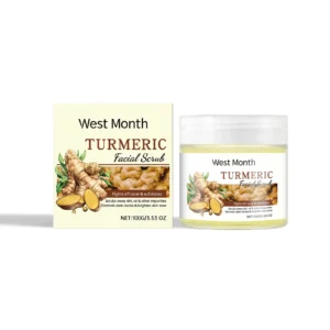 Facial Scrub Gently Cleanses & Exfoliates - West&Month
