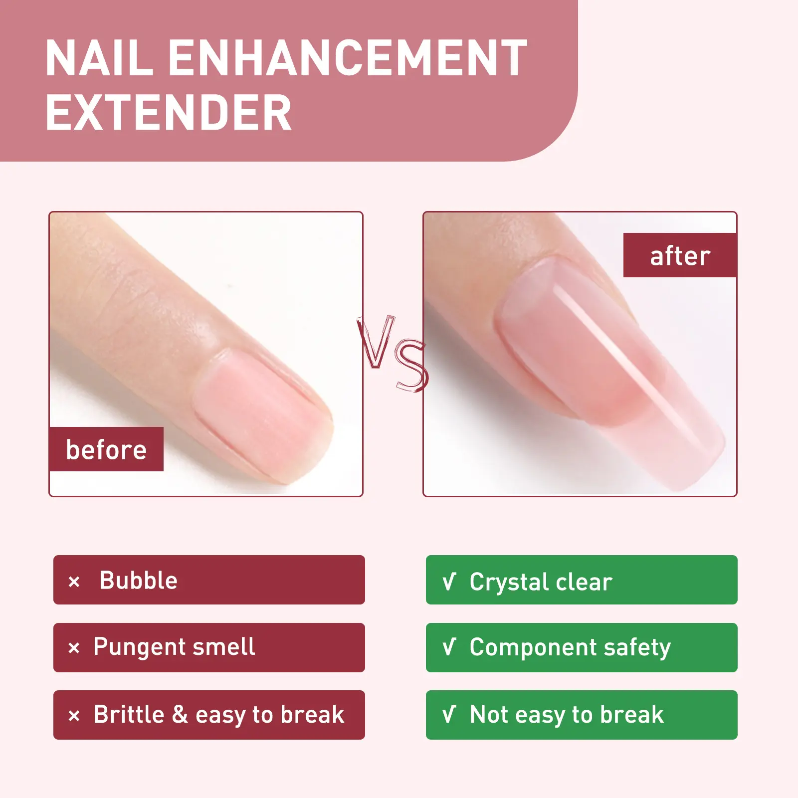 Nail Extension Kit with High-Strength Fiber Sheets - West&Month 9 fiber extension set nail lengthening fiber West Month 319 5124