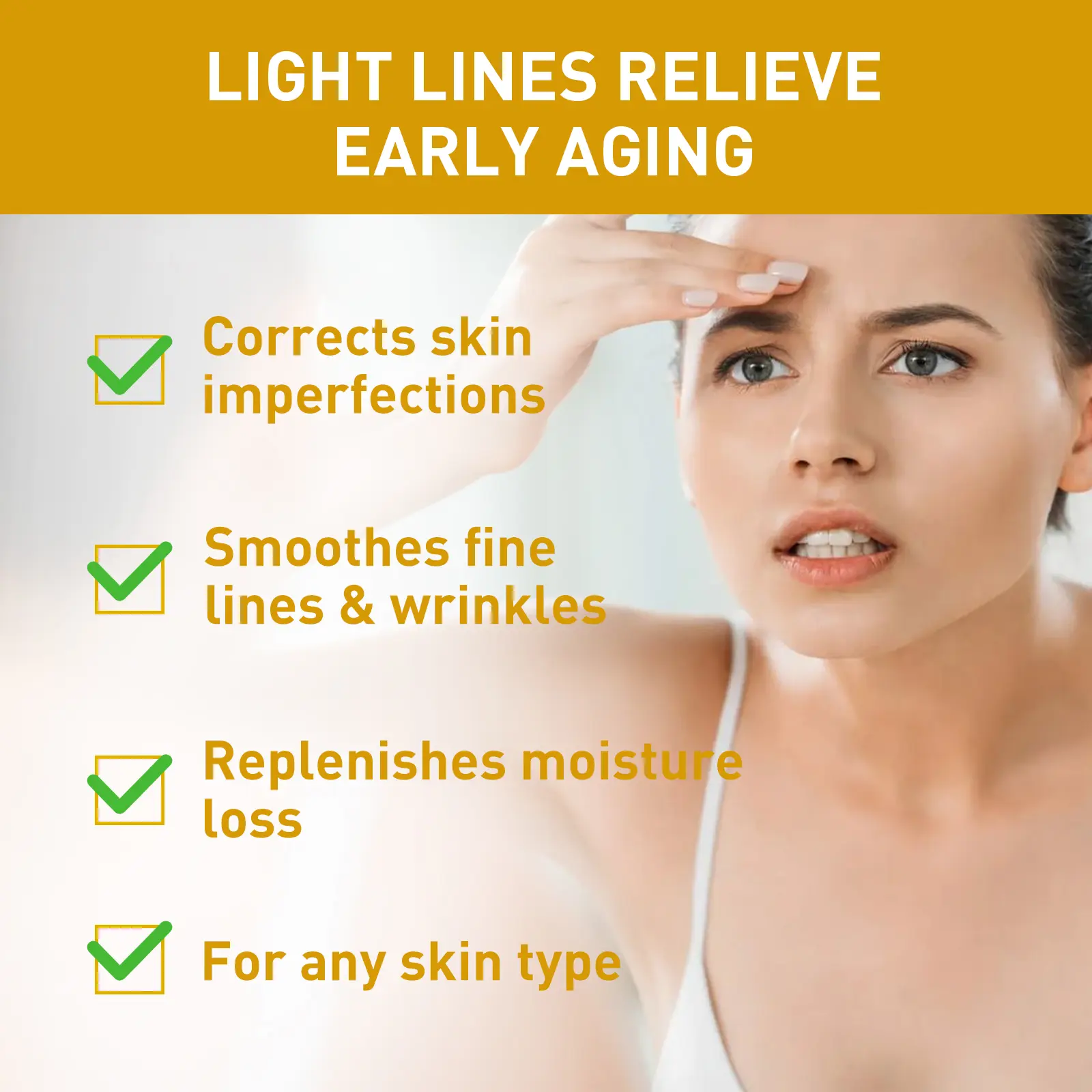 Firming Face Essence for Wrinkles & Brightening - West&Month 5 firming essence lighten lines lift brighten West Month 403 6289