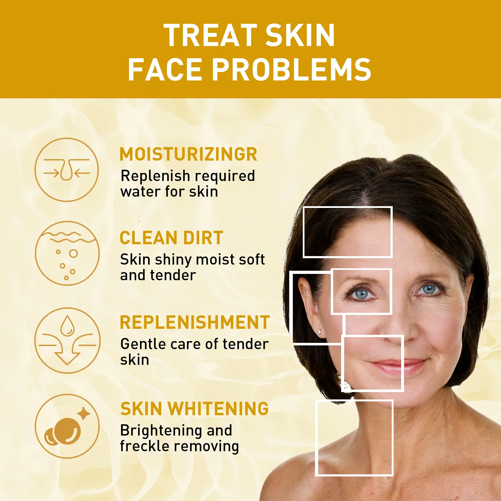 Firming Face Essence for Wrinkles & Brightening - West&Month 7 firming essence lighten lines lift brighten West Month 403 6291
