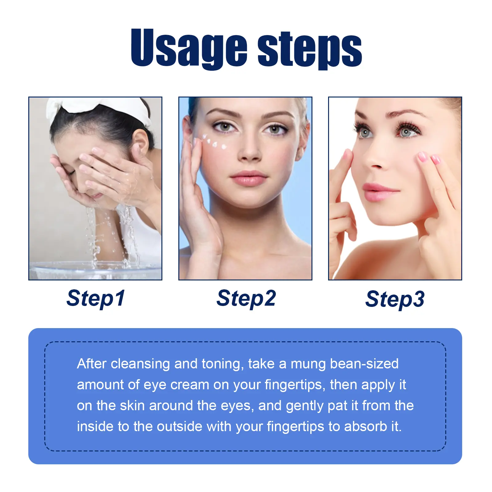 Firming Eye Cream for Dark Circles & Fine Lines - West&Month 4 firming eye cream lighten lines dark circles West Month 330 5269