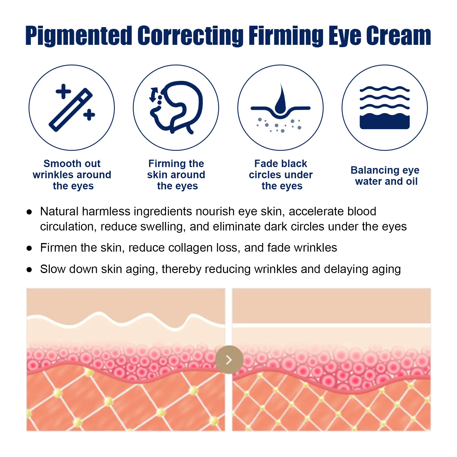Firming Eye Cream for Dark Circles & Fine Lines - West&Month 5 firming eye cream lighten lines dark circles West Month 330 5270