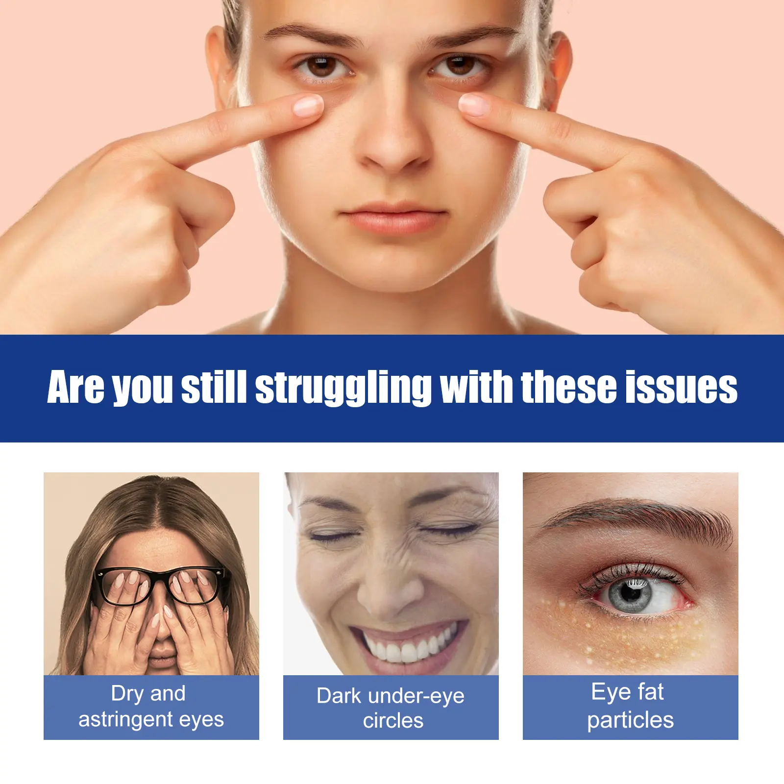 Firming Eye Cream for Dark Circles & Fine Lines - West&Month 8 firming eye cream lighten lines dark circles West Month 330 5273