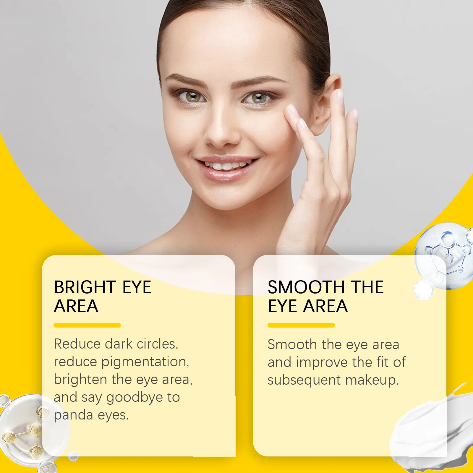 Firming & Moisturizing Eye Cream for Brightening and Lifting - West&Month 7 firming eye cream moisturize lift brighten tender West Month 499 7645