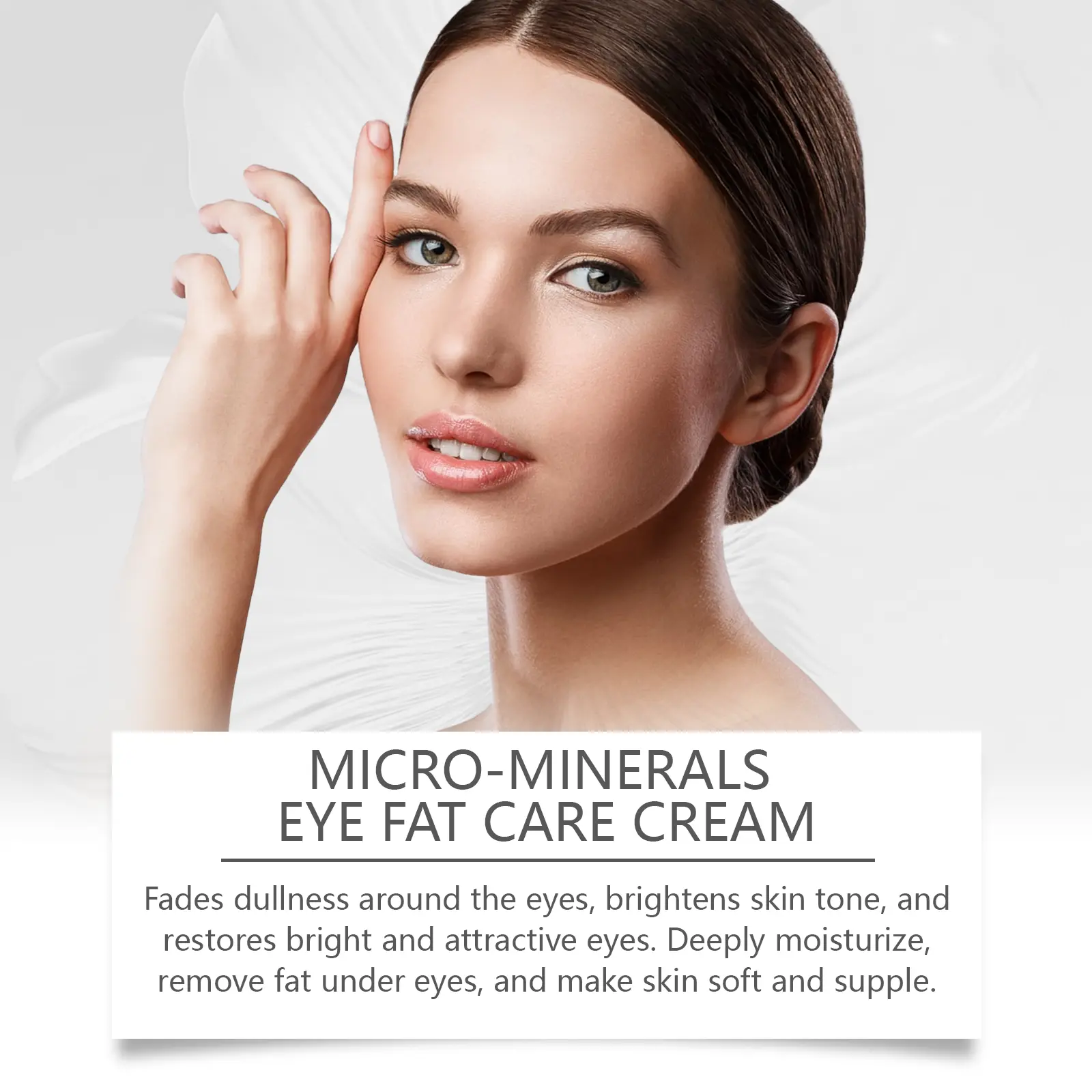 Firming Eye Cream with Hyaluronic Acid for Fine Lines - West&Month 7 firming eye cream moisturize tighten lighten lines West Month 458 7048