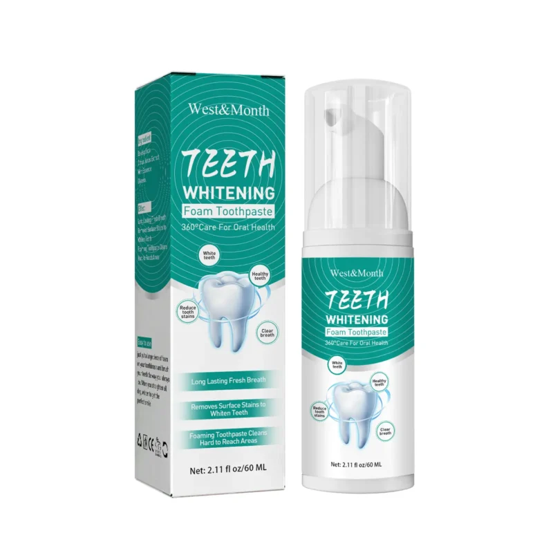 foam toothpaste freshen whiten anti moth West Month 169 3220