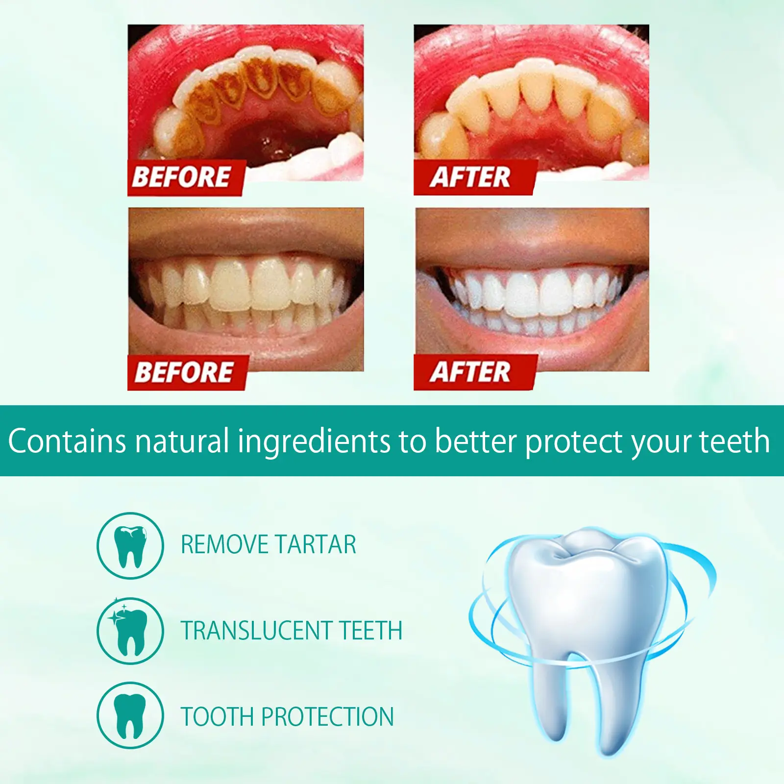 Whitening Foam Toothpaste for Fresh Breath & Gum Care - West&Month 7 foam toothpaste freshen whiten anti moth West Month 169 3232