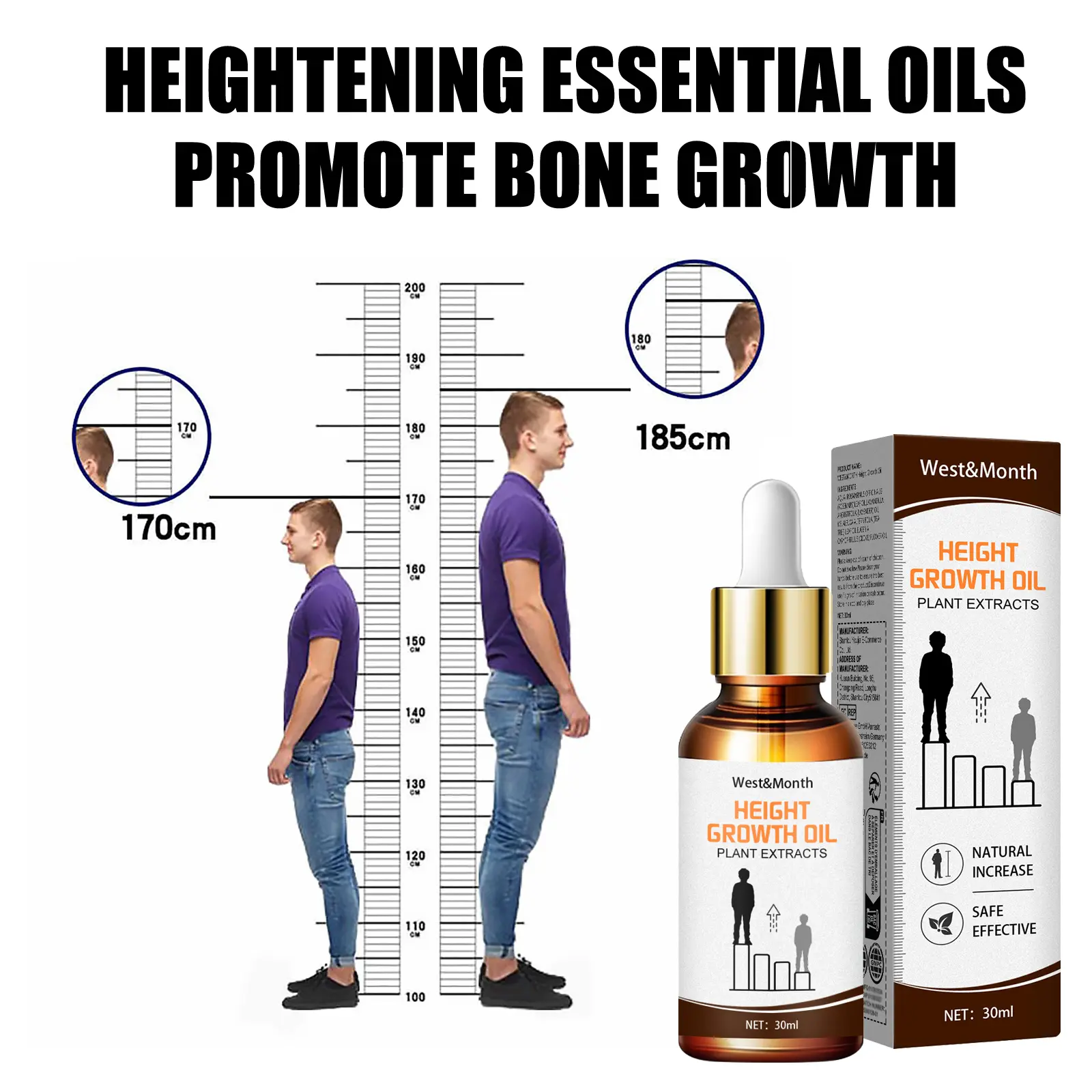 West&Month Foot Oil Review: My Honest Thoughts After a Month 2 Close-up of the West&Month oil being applied to a foot