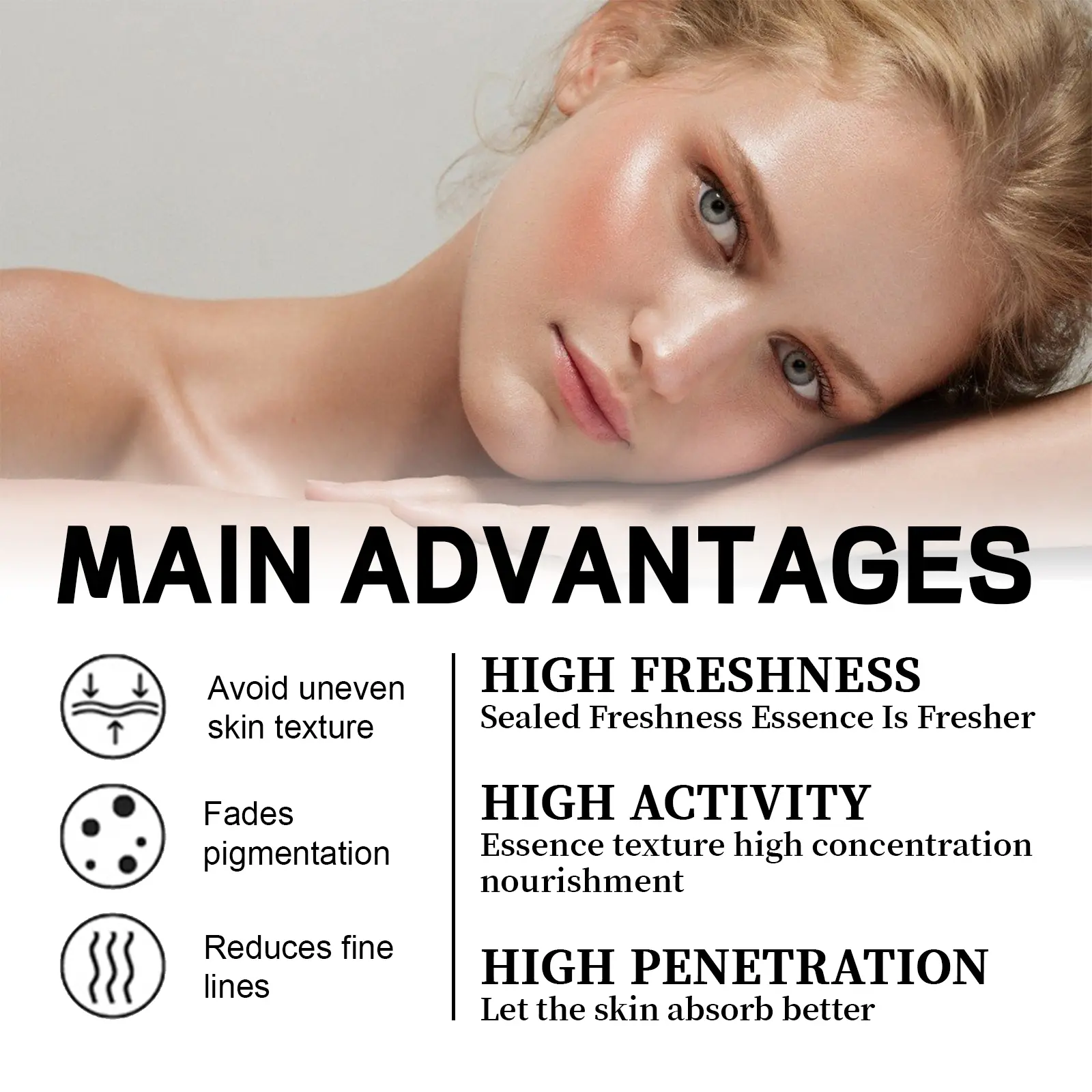AHA Fruit Acid Essence for Pore Minimizing & Smoothing - West&Month 6 fruit acid essence smooth firm narrow pores West Month 341 5421
