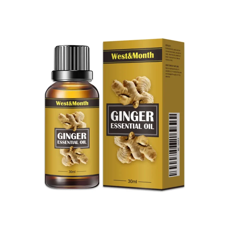 ginger care oil firming relax muscle massage West Month 205 3661