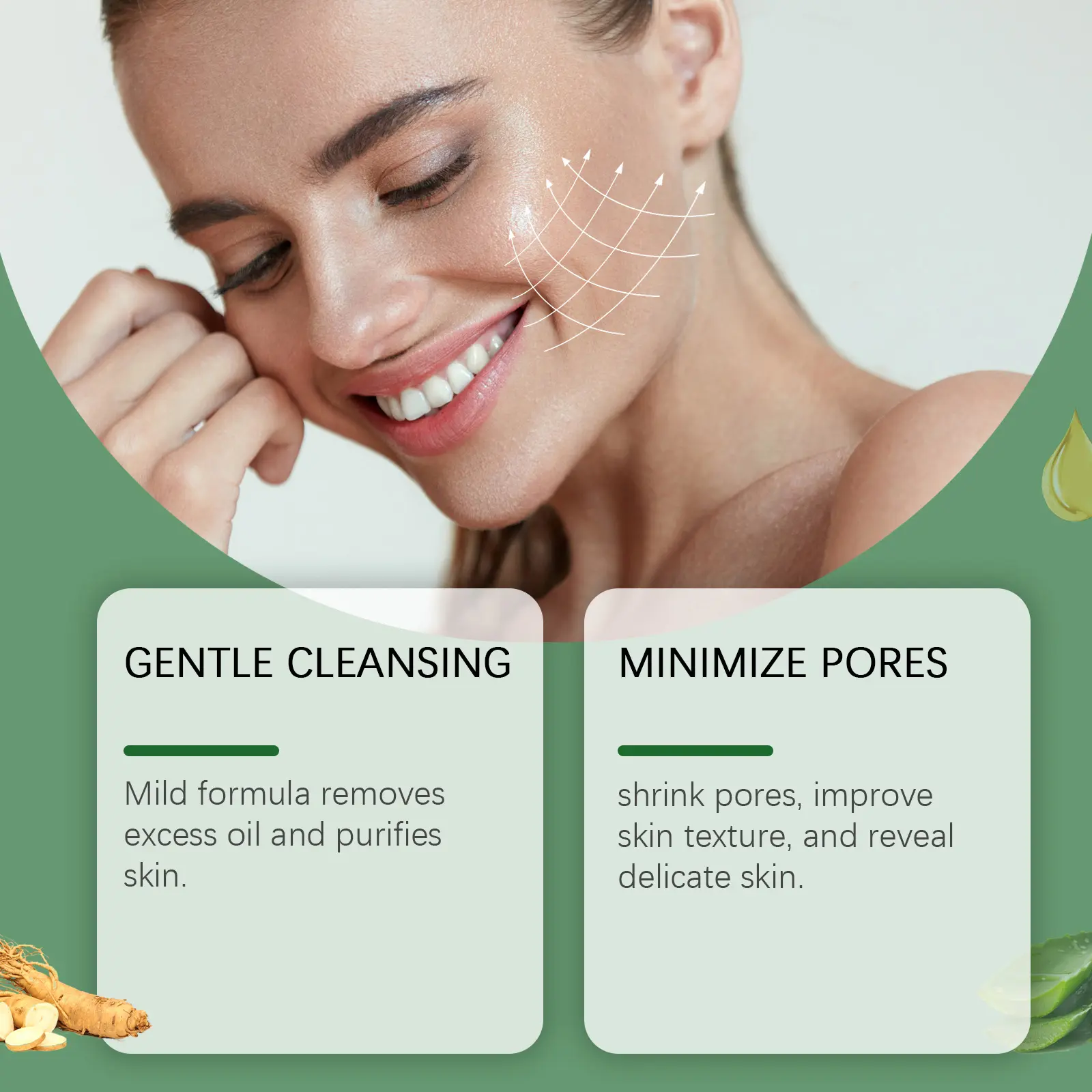 Glycolic Acid Hydrating Toner with Aloe Vera for Smooth Skin - West&Month 6 glycolic acid toner gently moisturize hydrate West Month 090 2240