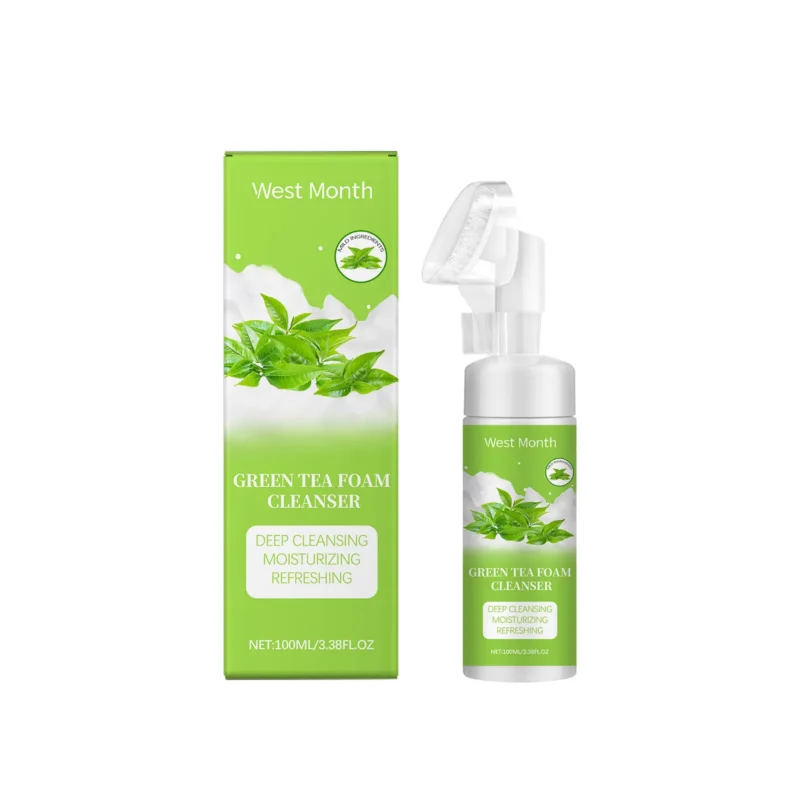 green tea foam cleanser gentle pore refresh moist West Month 642 9297