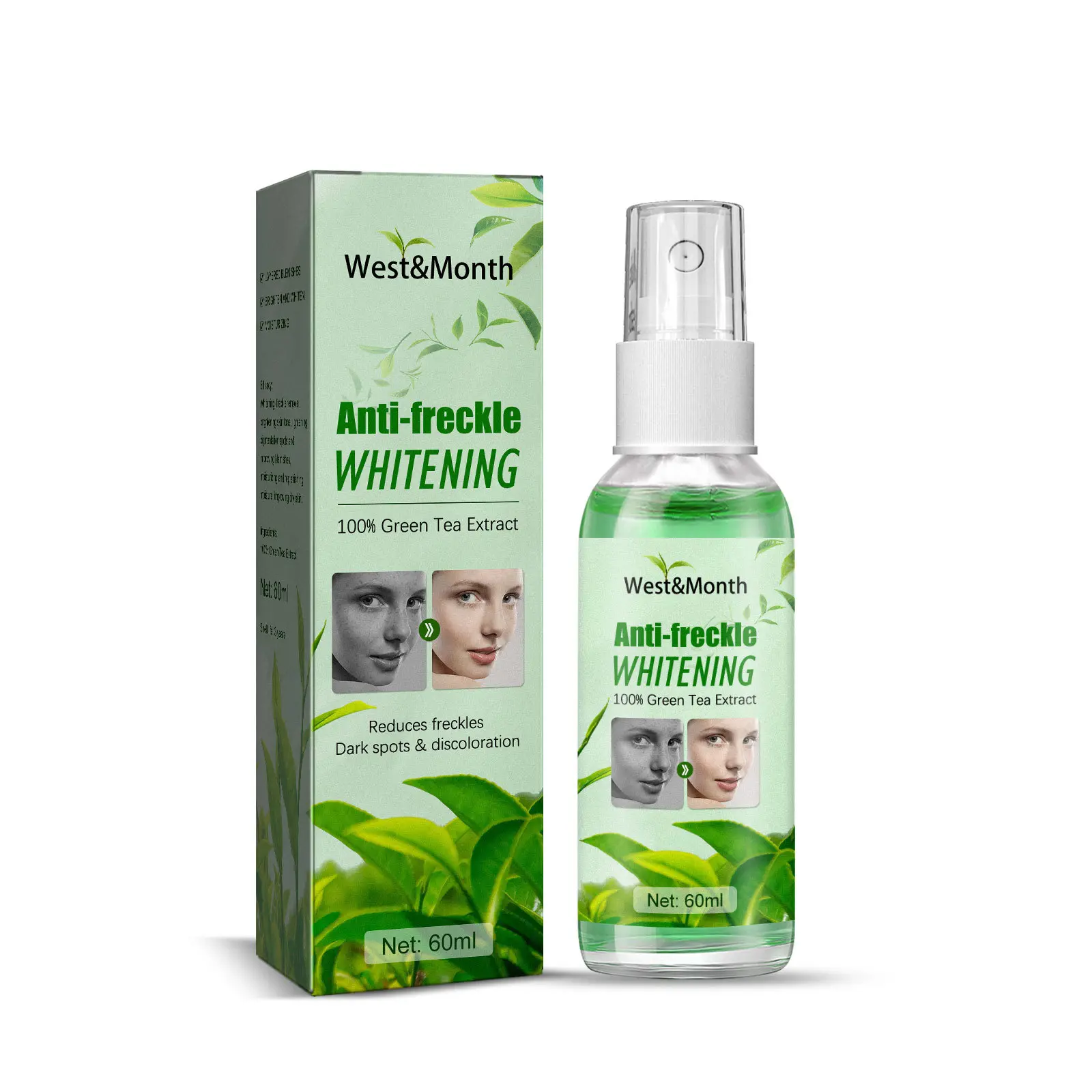 My Honest Take on the West&Month Green Tea Brightening Spot Water: Is It a Holy Grail or Just Hype? 1 West&Month Green Tea Brightening Spot Water bottle on a clean background