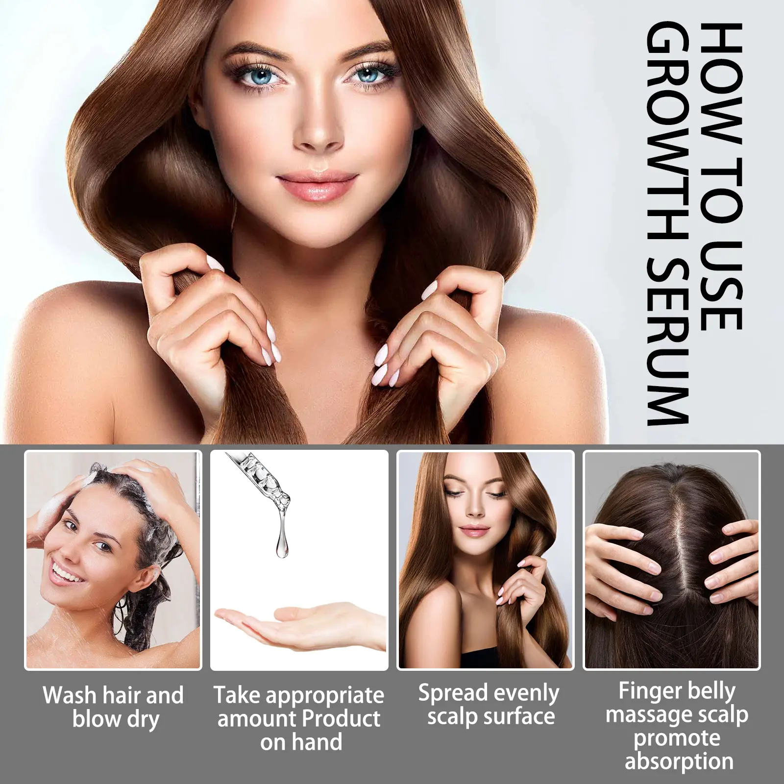 Hair Essential Oil for Nourishing & Moisturizing - West&Month 8 hair care oil moisturize nourish soften West Month 057 1825
