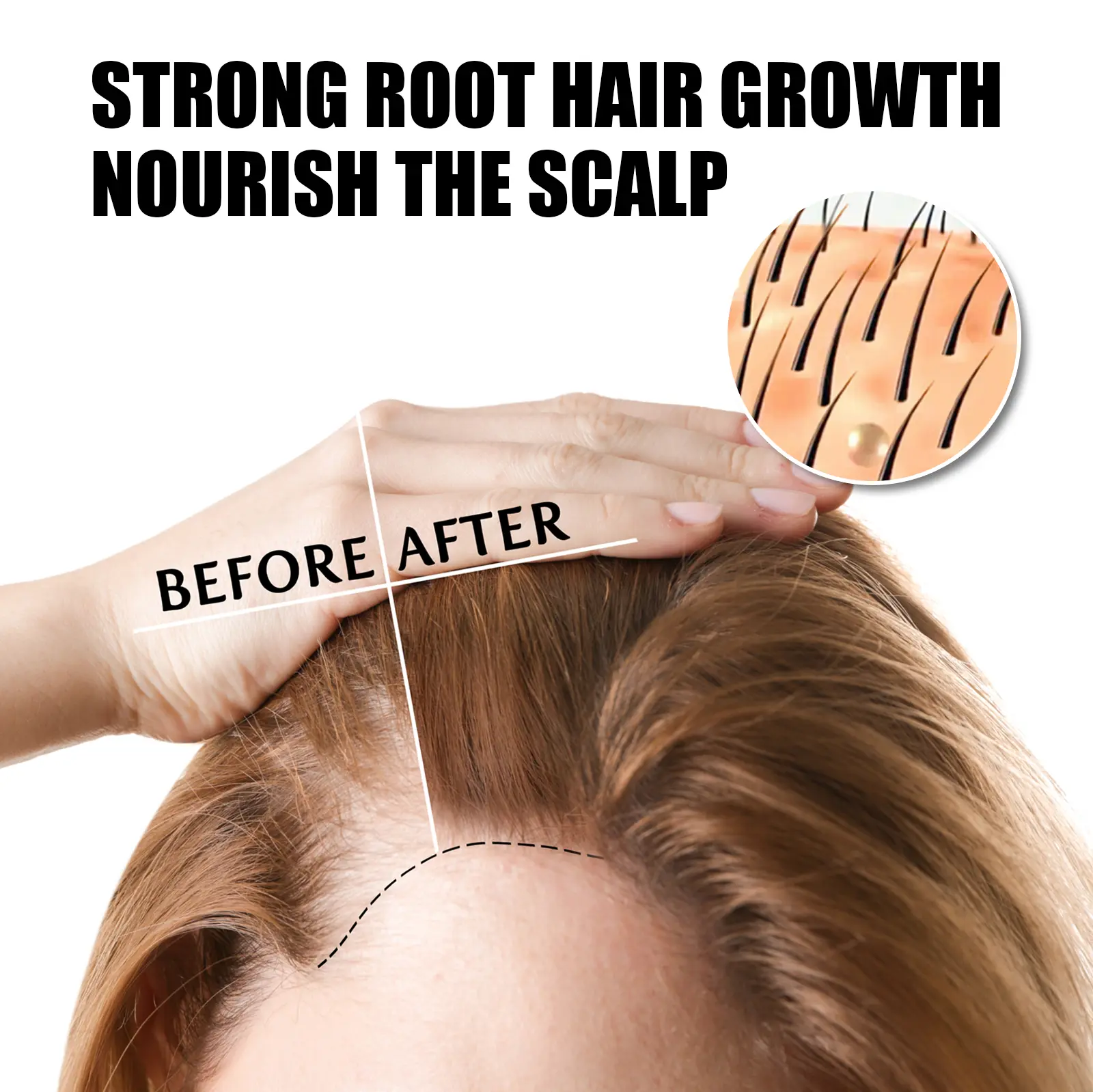 Essential Oil for Hair: Strengthening & Thickening Formula - West&Month 5 hair care oil strengthen moisten thicken West Month 070 1976