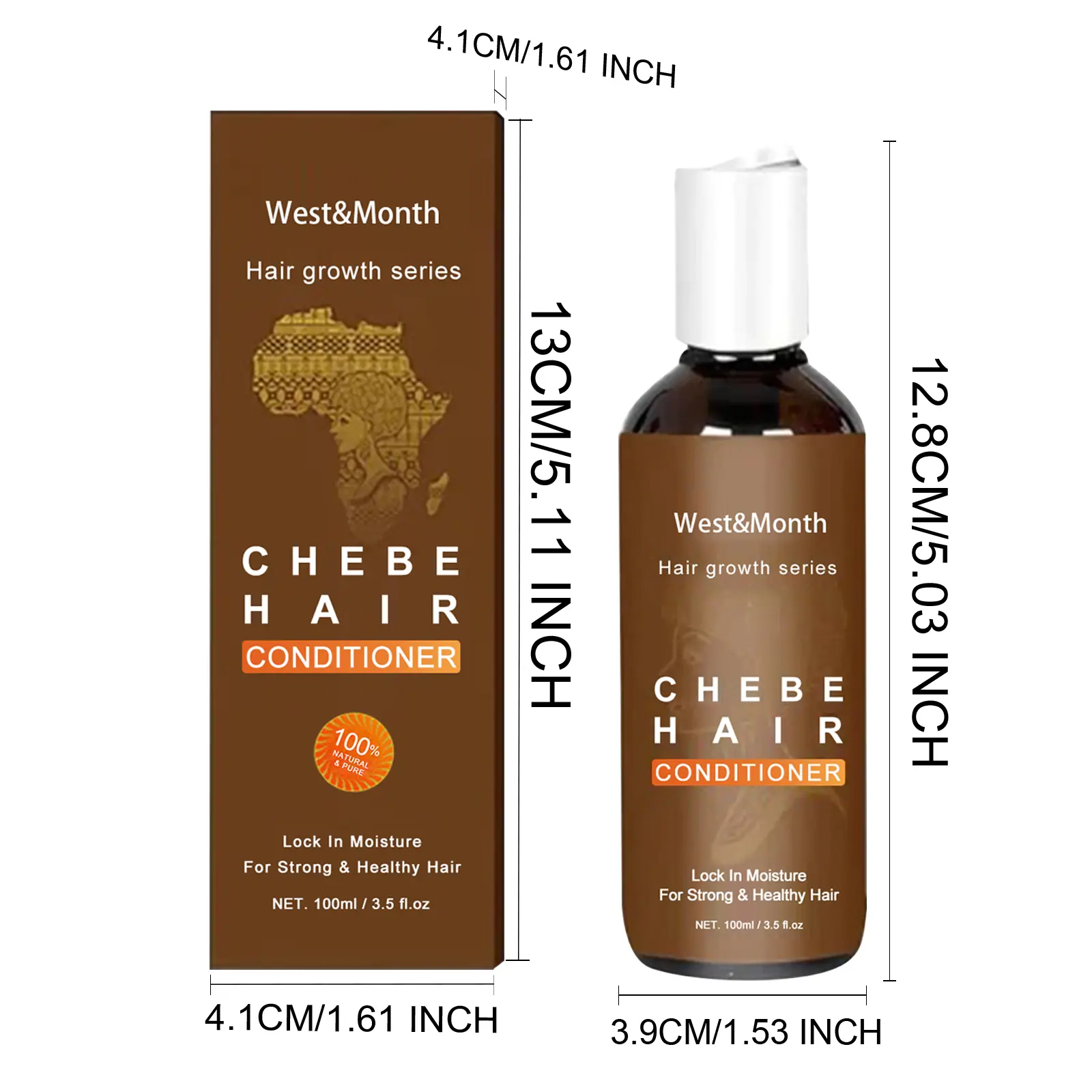 Hair Thickening & Anti-Loss Moisturizing Conditioner - West&Month 1 hair conditioner moisturize oil control anti loss West Month 390 6101