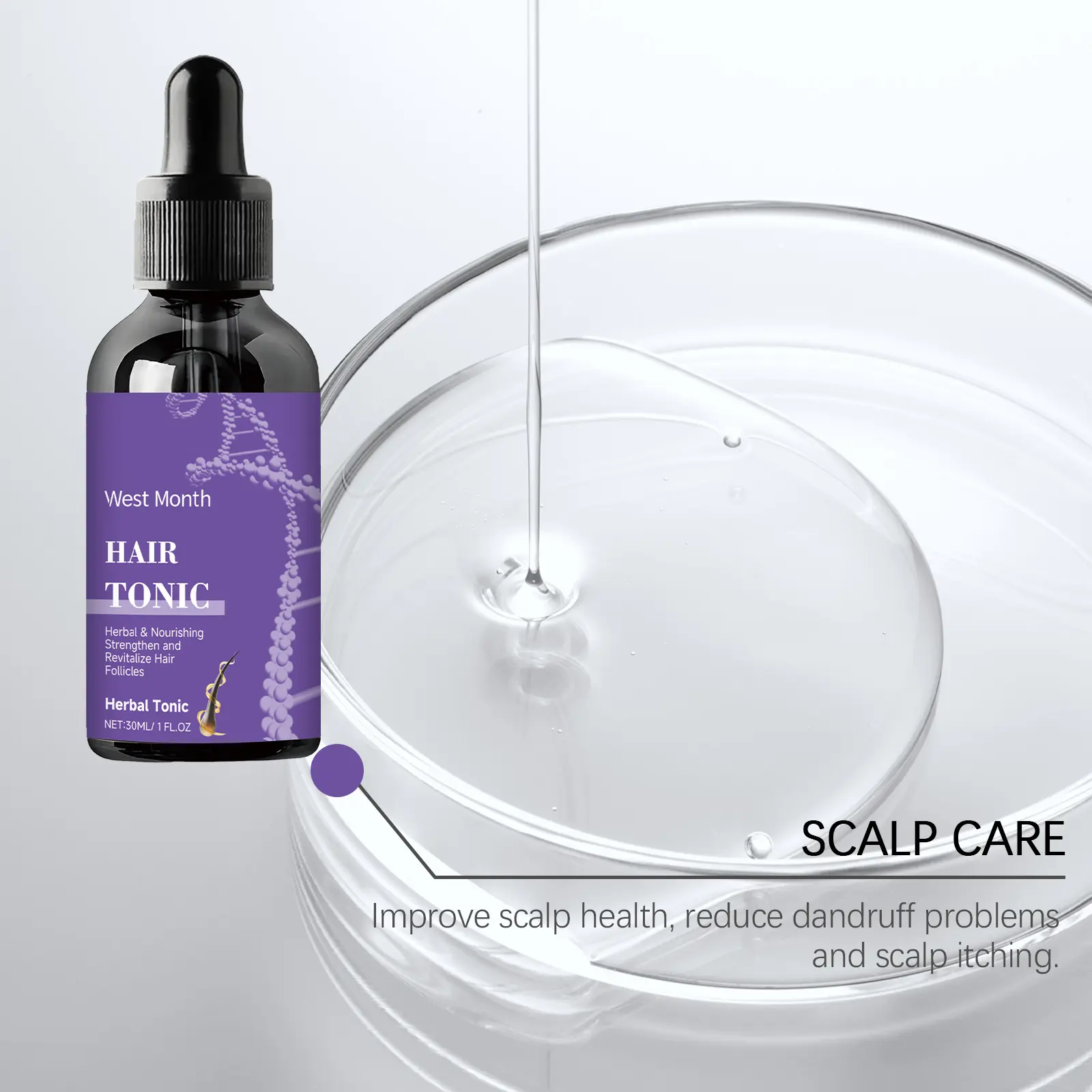 Hair Essence: Nourishing & Softening West Month Treatment - West 8 hair essence moisturize nourish soften improve West Month 595 8810