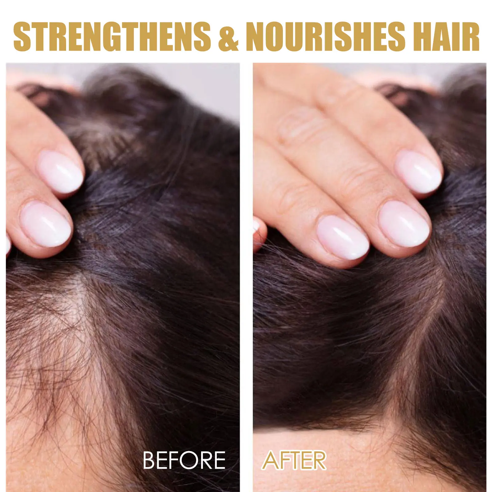 Hair Smoothing Essence Spray - Moisturizing & Strengthening - West&Month 9 hair smoothing spray moisturize strengthen prevent loss West Month 391 6123