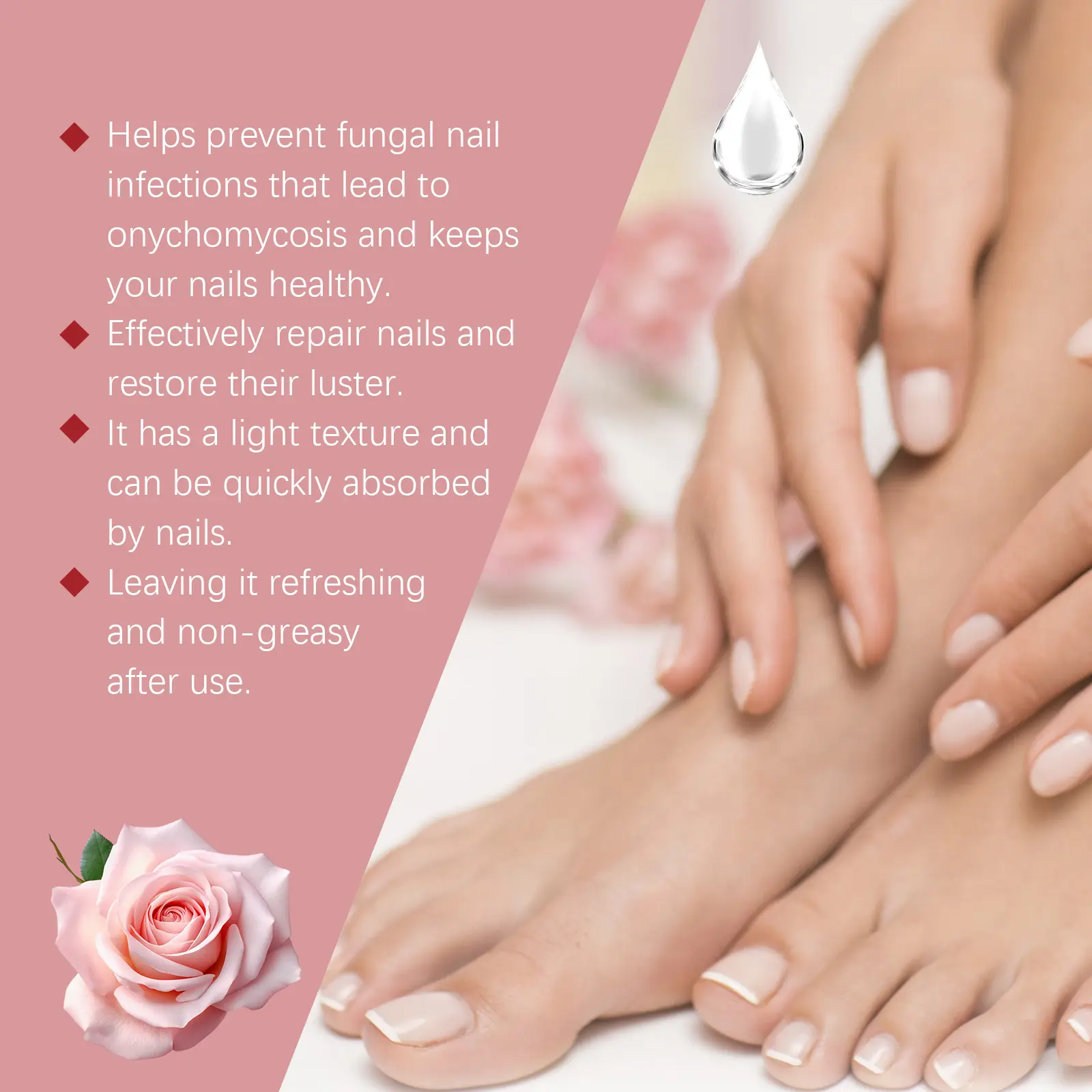 Nail Care Solution Nourishing Moisturizer for Hand & Foot - West 5 hand foot nail care solution nourish repair West Month 095 2311