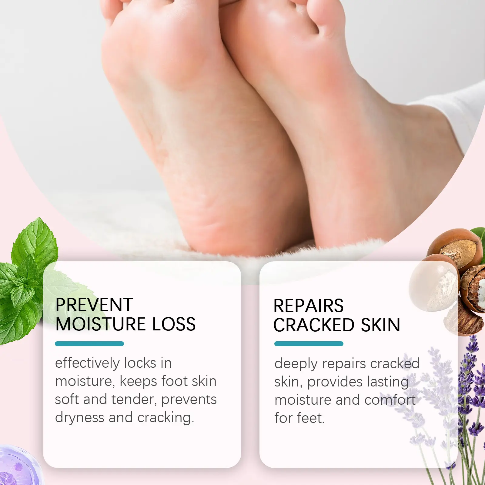 Heel Repair Stick for Soft Smooth Feet - West&Month 6 heel repair stick foot moisturize soft smooth West Month 538 8214