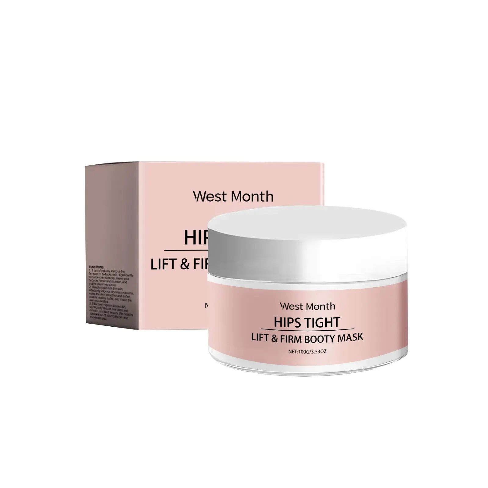 West&Month Firming Cream Review: My Honest Experience 1 West&Month Firming Cream bottle on a bathroom counter