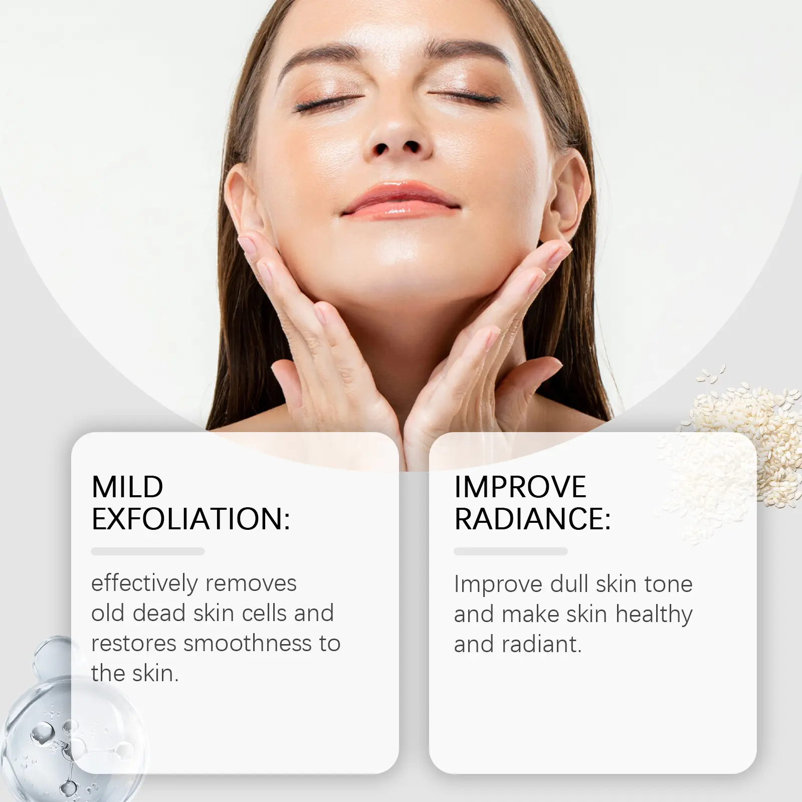 Hydrating Essence Moisturizing & Exfoliating Serum - West&Month 5 hydrating essence moisturize clean pore repair West Month 670 9554