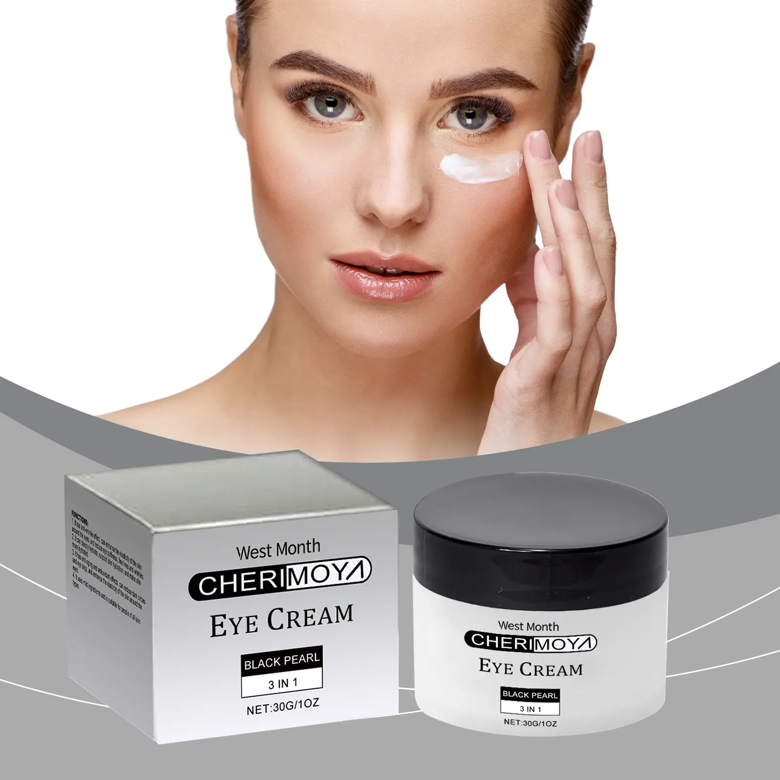 Hydrating Eye Cream with Collagen for Moisturizing Care West&Month 2 hydrating eye cream collagen moisturize eye skin West Month 530 8092