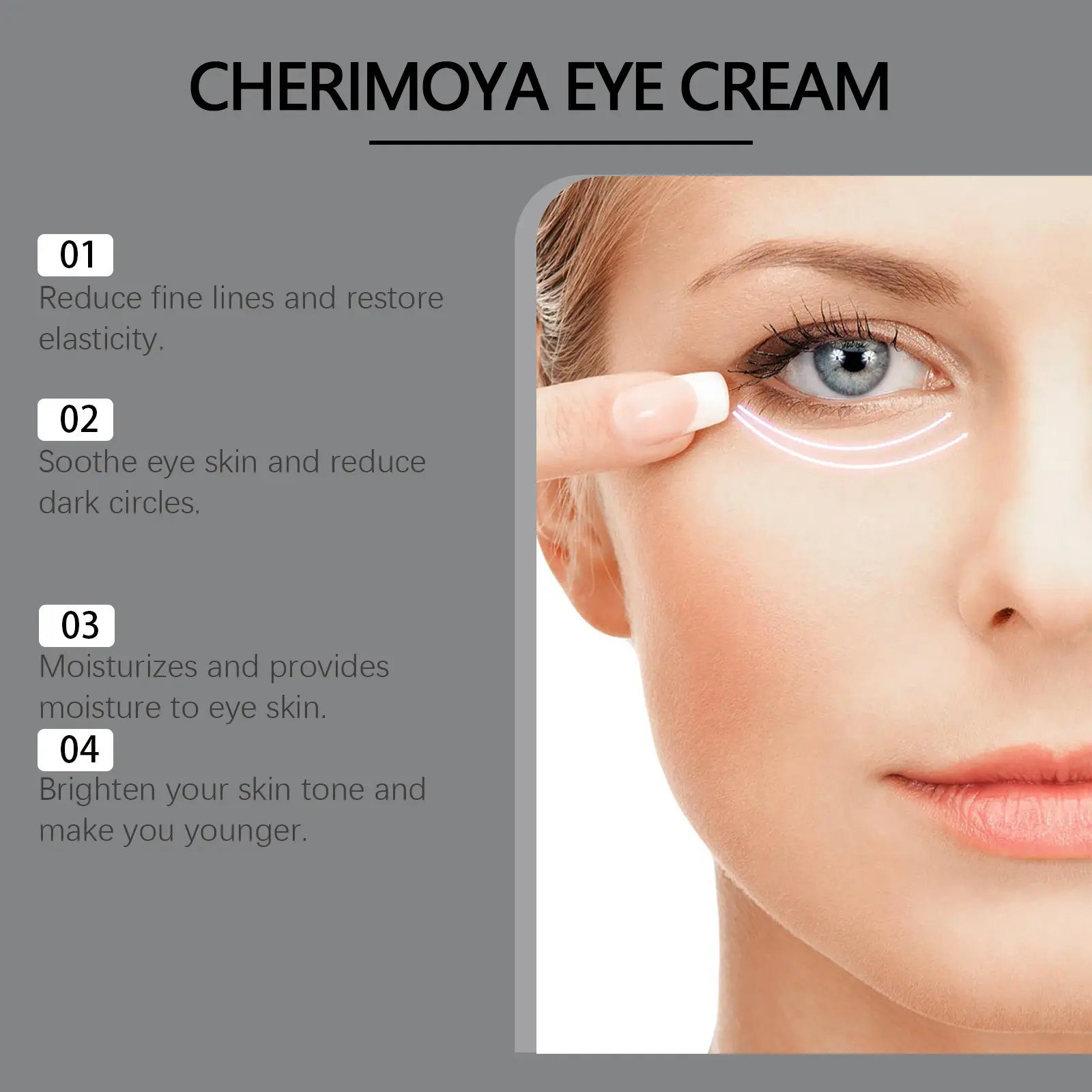 Hydrating Eye Cream with Collagen for Moisturizing Care West&Month 5 hydrating eye cream collagen moisturize eye skin West Month 530 8095